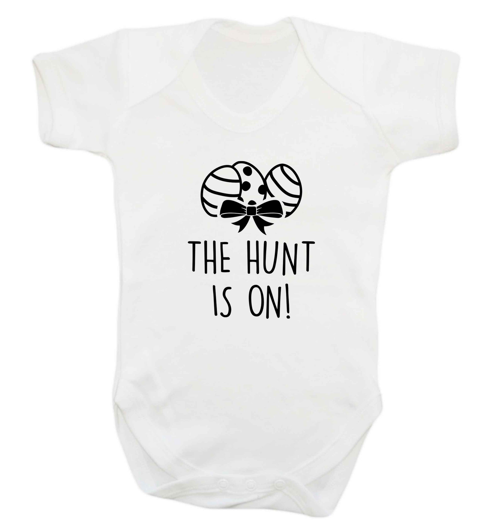 The hunt is on baby vest white 18-24 months