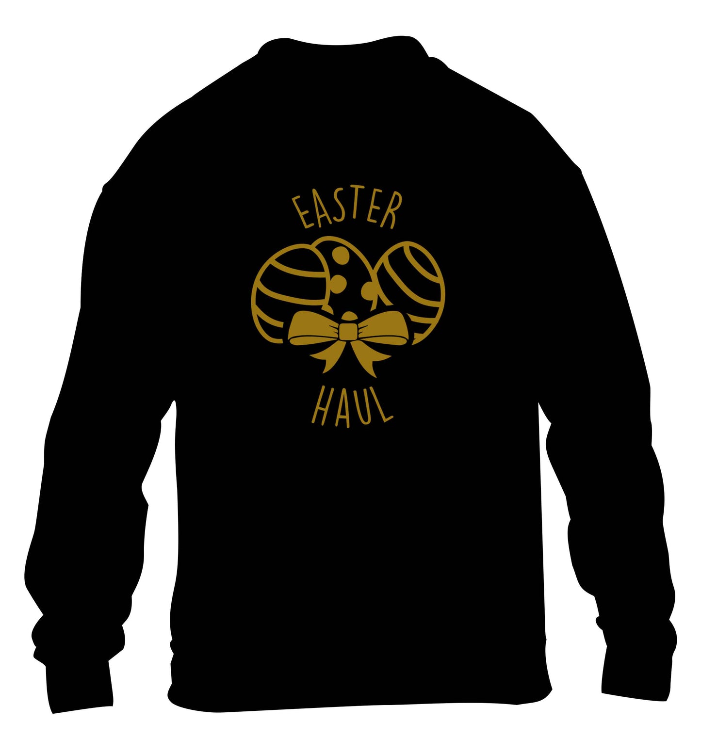 Easter haul children's black sweater 12-13 Years