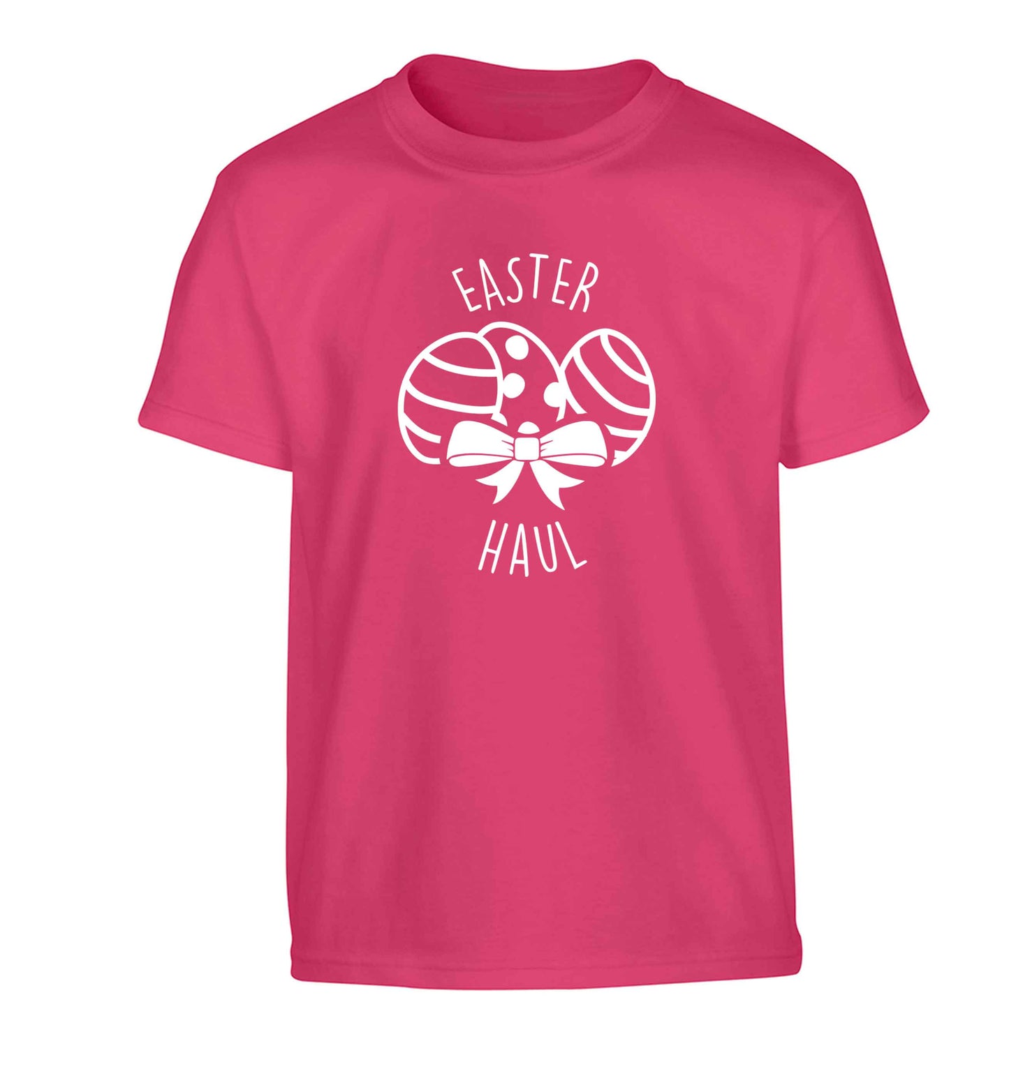 Easter haul Children's pink Tshirt 12-13 Years