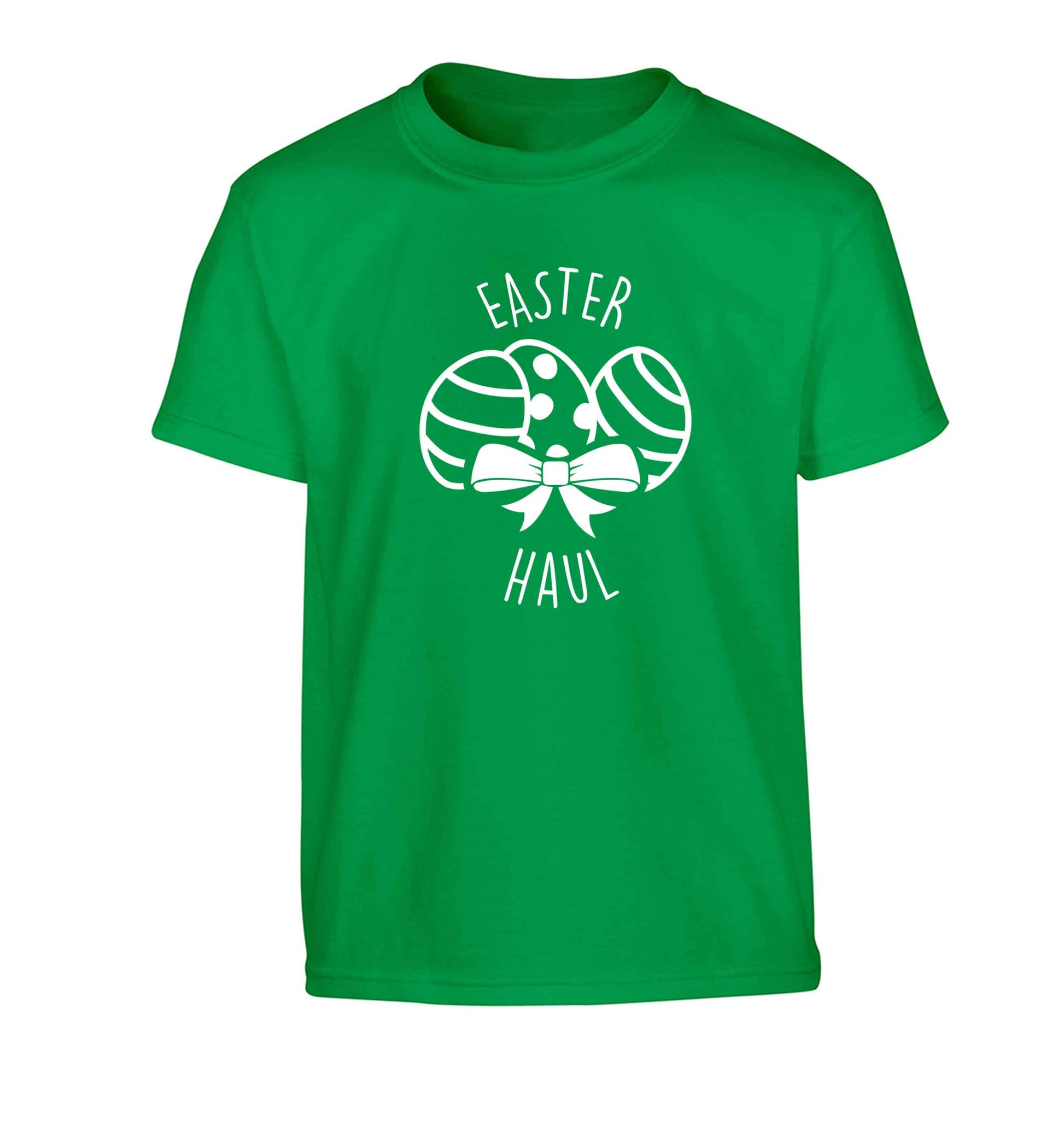Easter haul Children's green Tshirt 12-13 Years