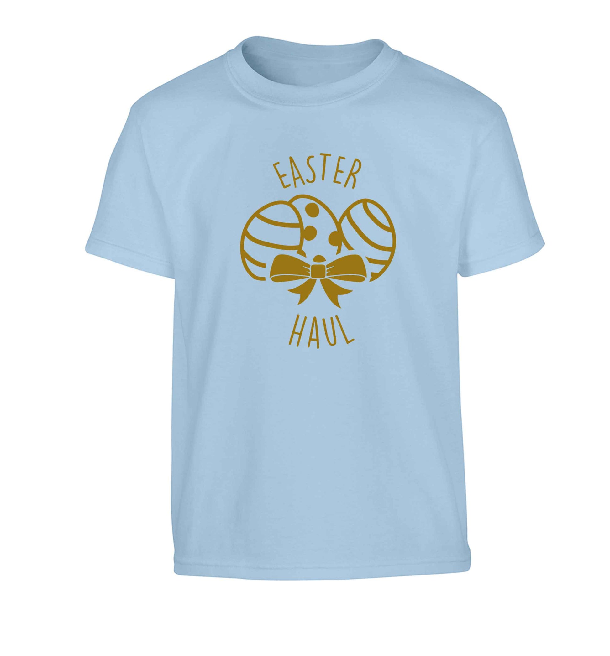 Easter haul Children's light blue Tshirt 12-13 Years