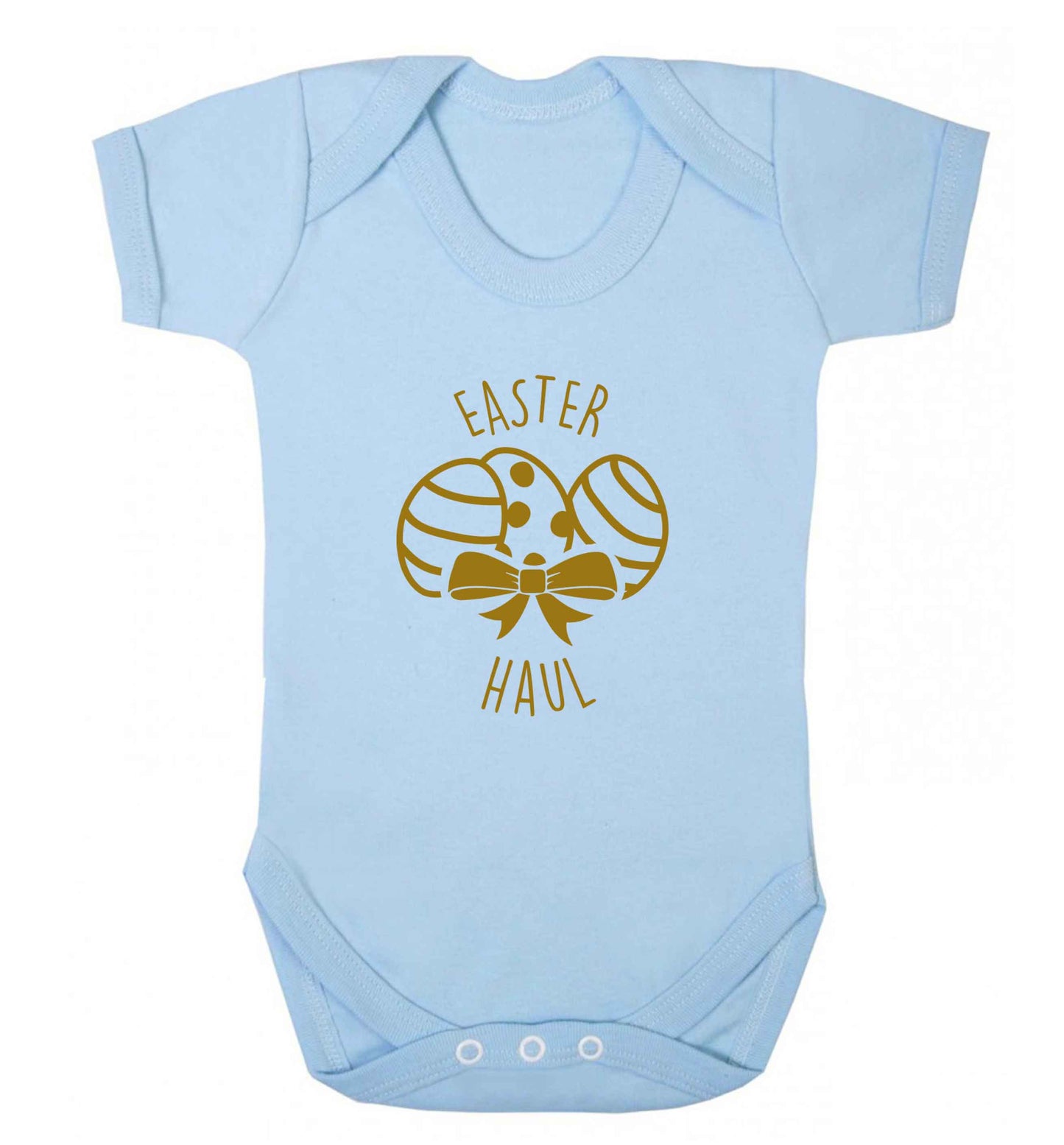 Easter haul baby vest pale blue 18-24 months