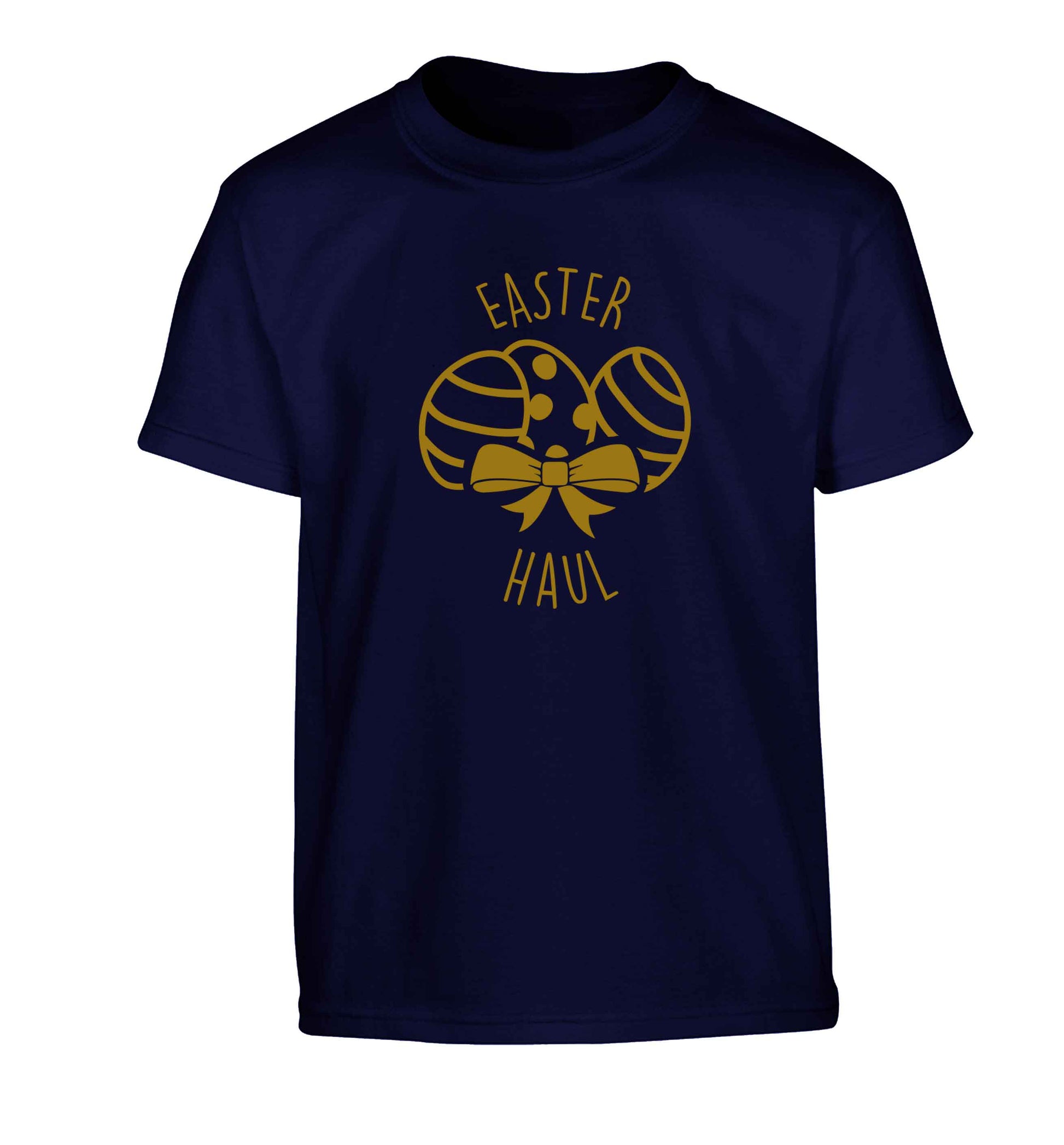 Easter haul Children's navy Tshirt 12-13 Years