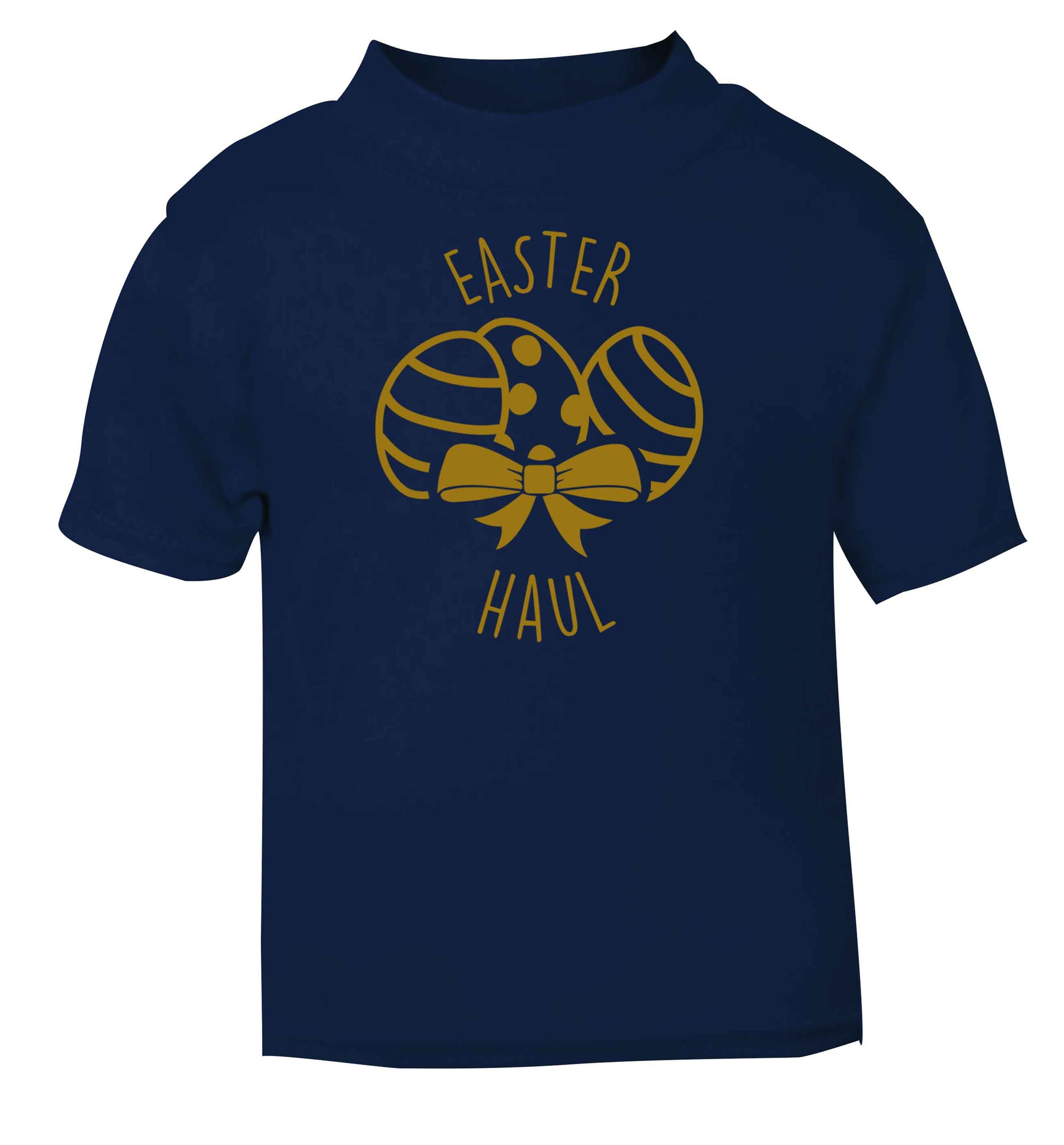 Easter haul navy baby toddler Tshirt 2 Years