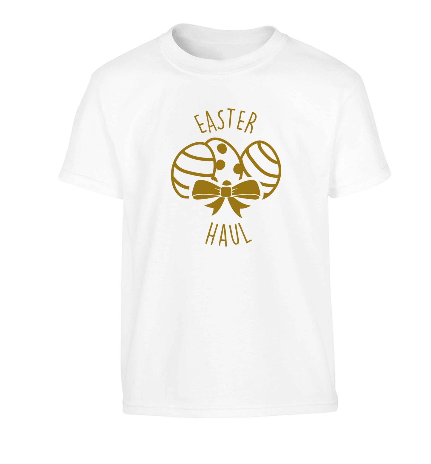 Easter haul Children's white Tshirt 12-13 Years