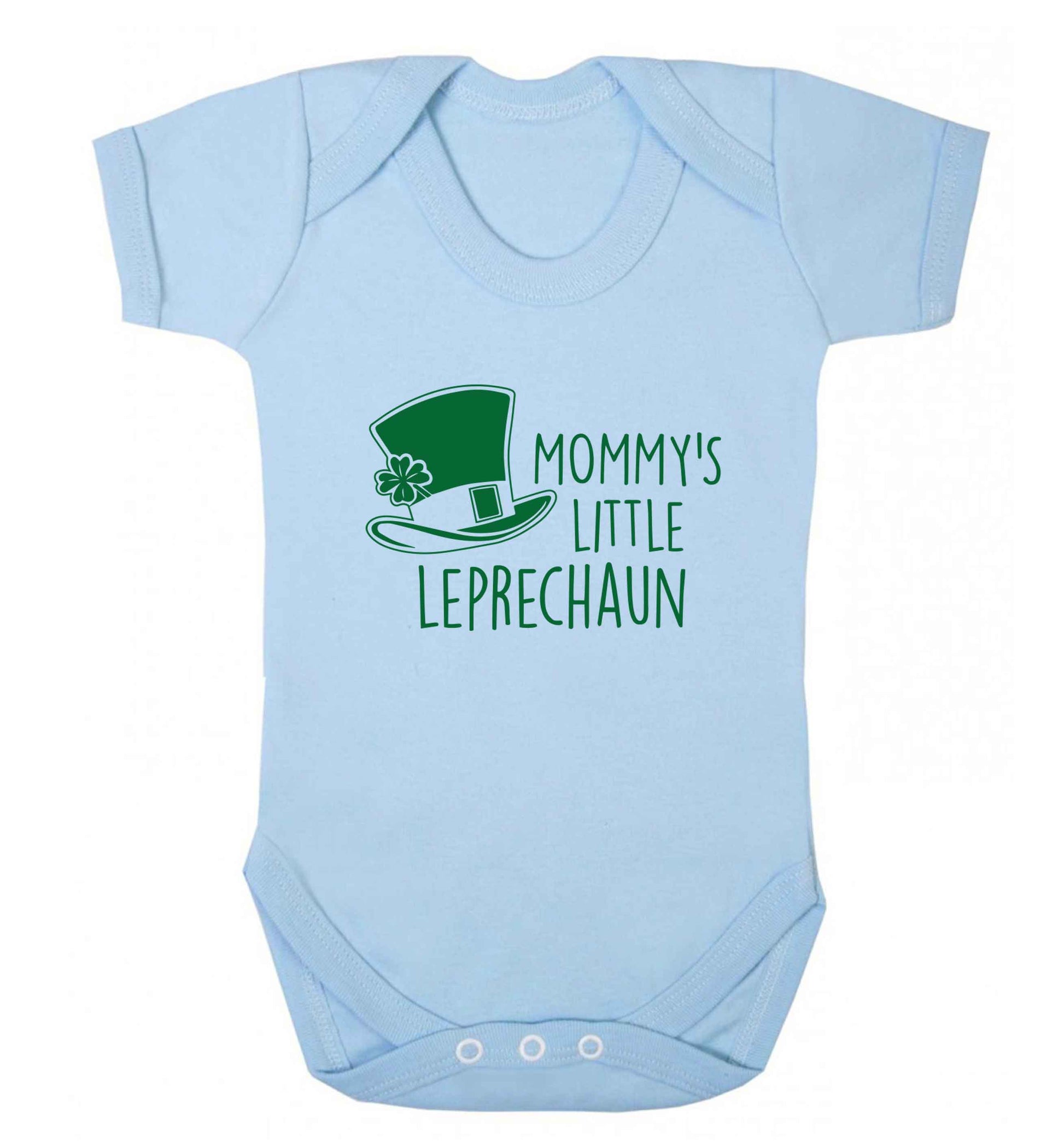 Mommy's little leprechaun baby vest pale blue 18-24 months
