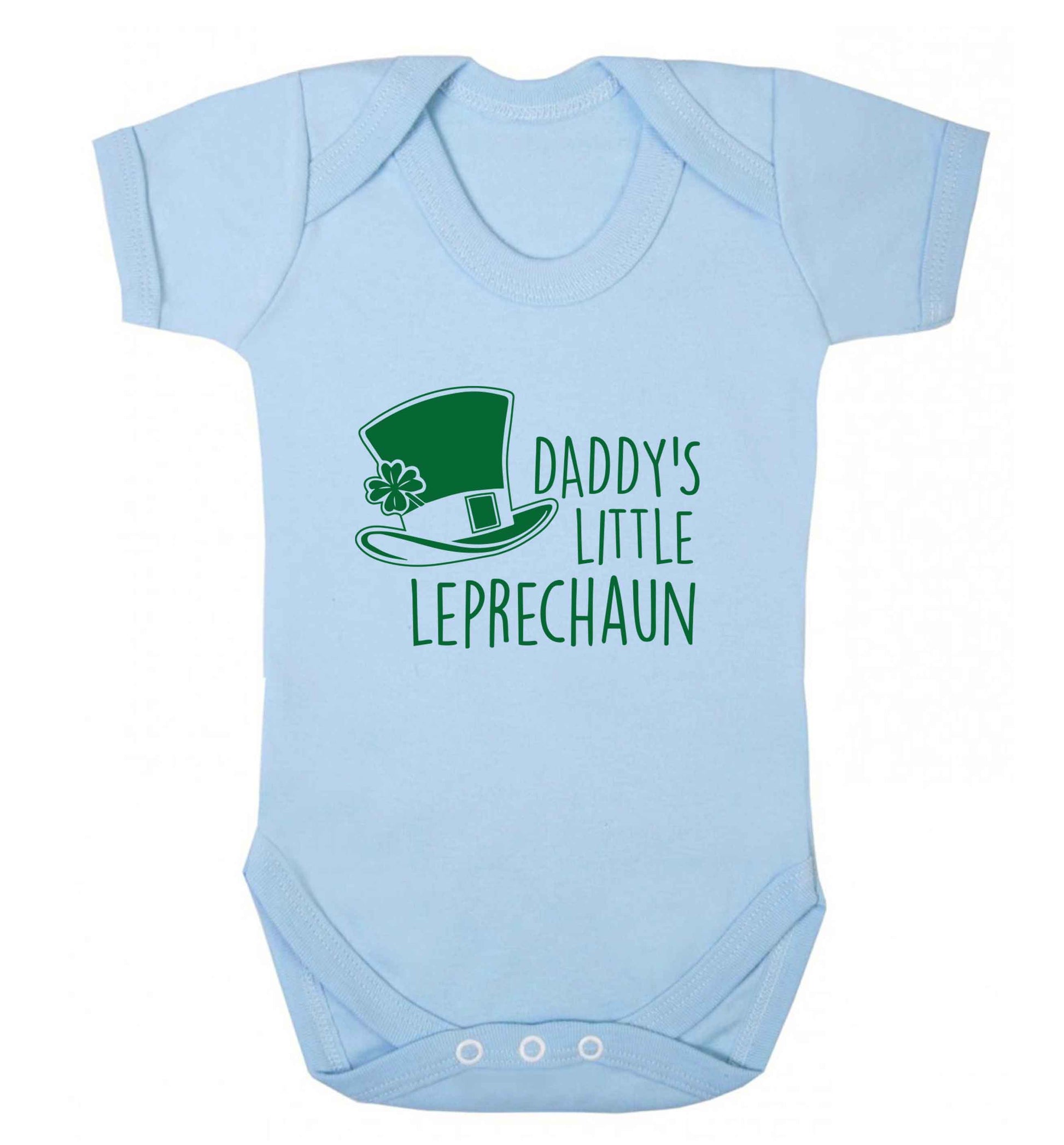 Daddy's lucky charm baby vest pale blue 18-24 months