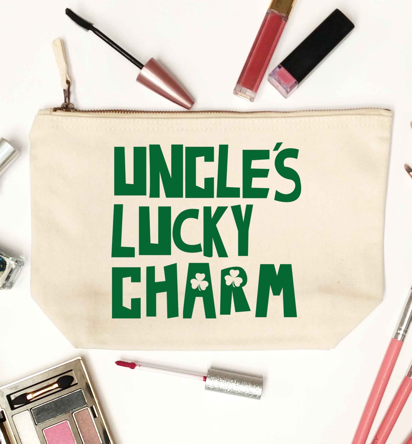 Uncles lucky charm natural makeup bag