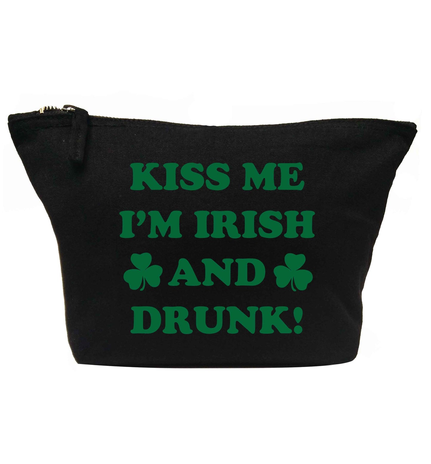 Kiss me I'm Irish and drunk | Makeup / wash bag