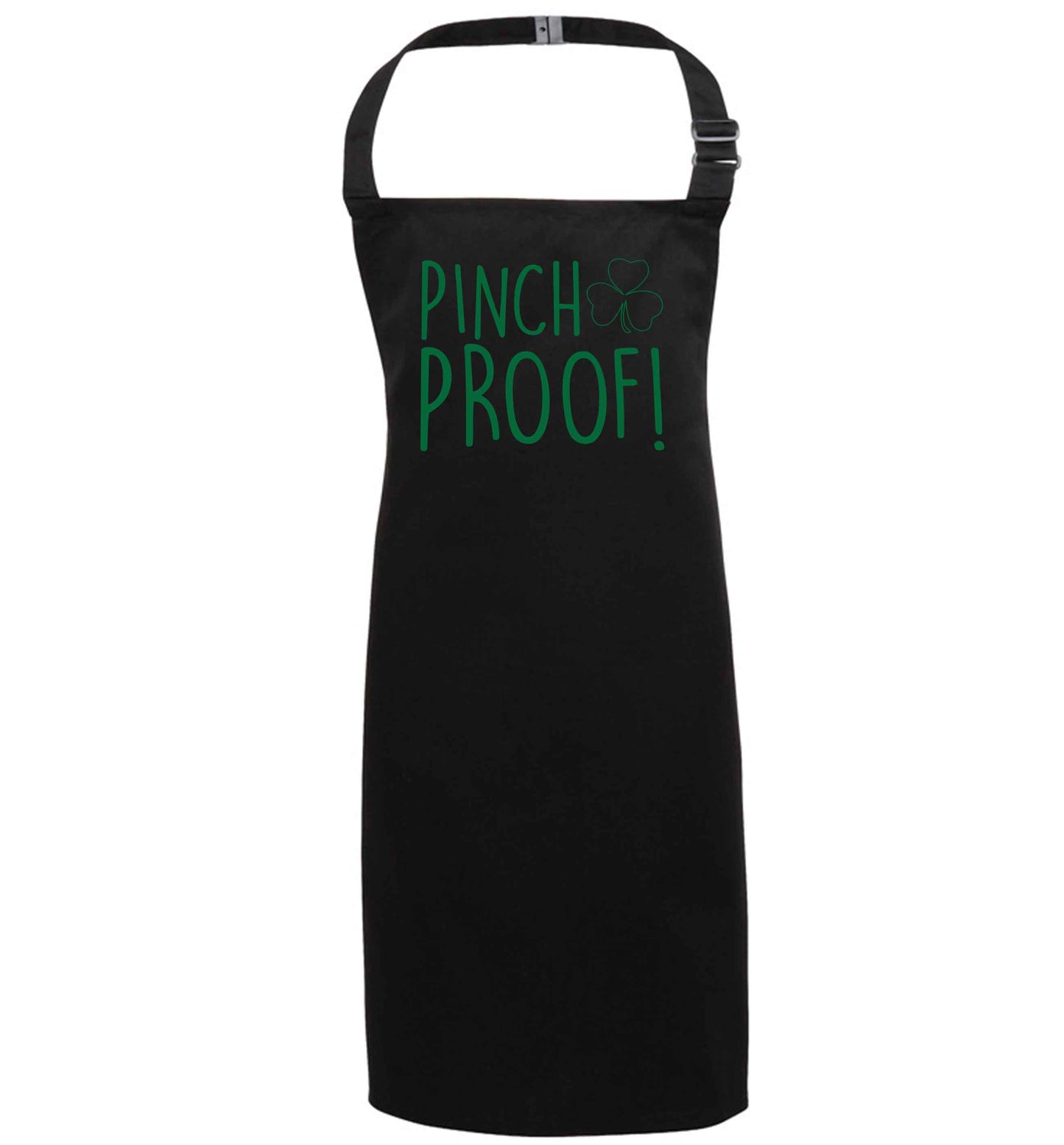 Pinch Proof black apron 7-10 years
