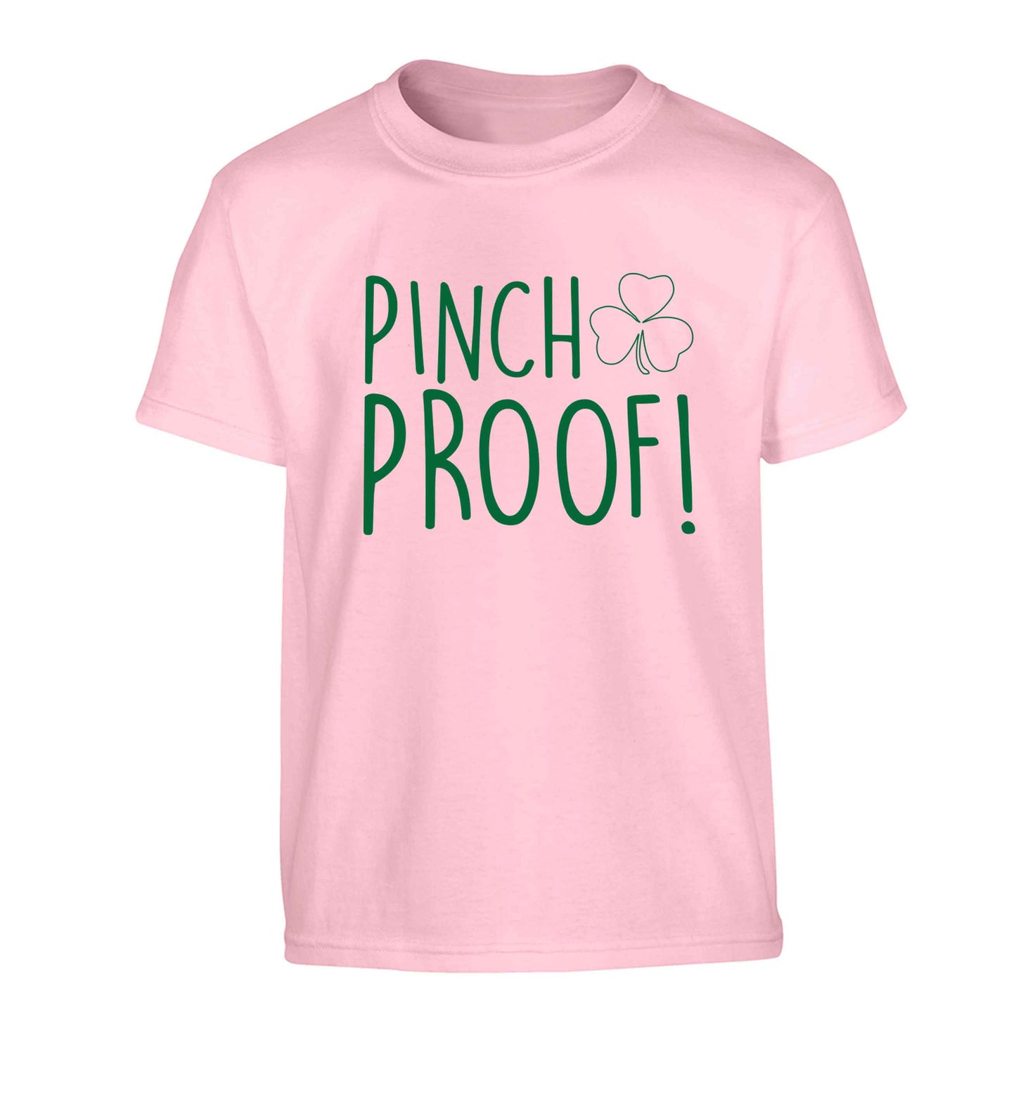 Pinch Proof Children's light pink Tshirt 12-13 Years
