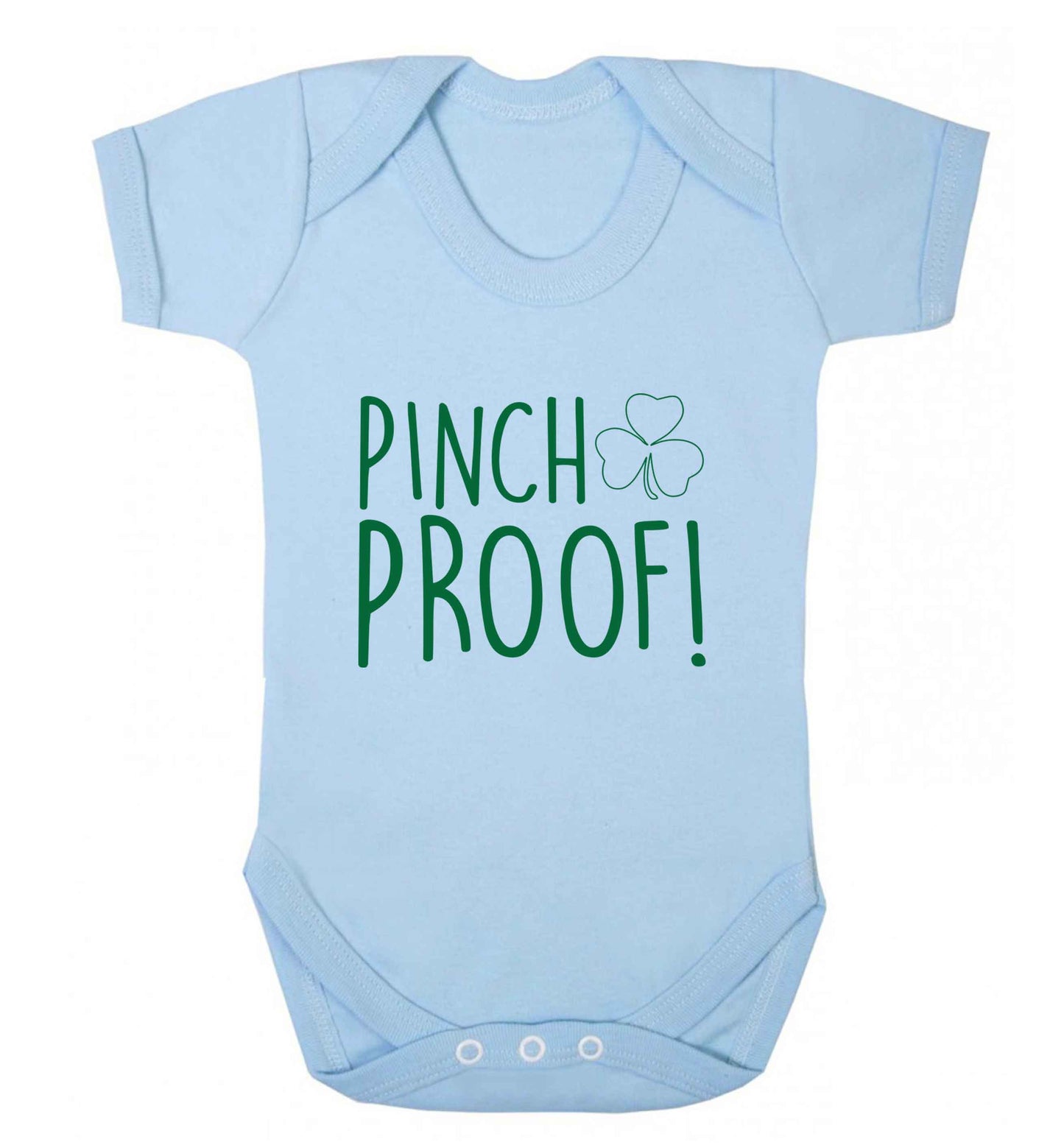 Pinch Proof baby vest pale blue 18-24 months