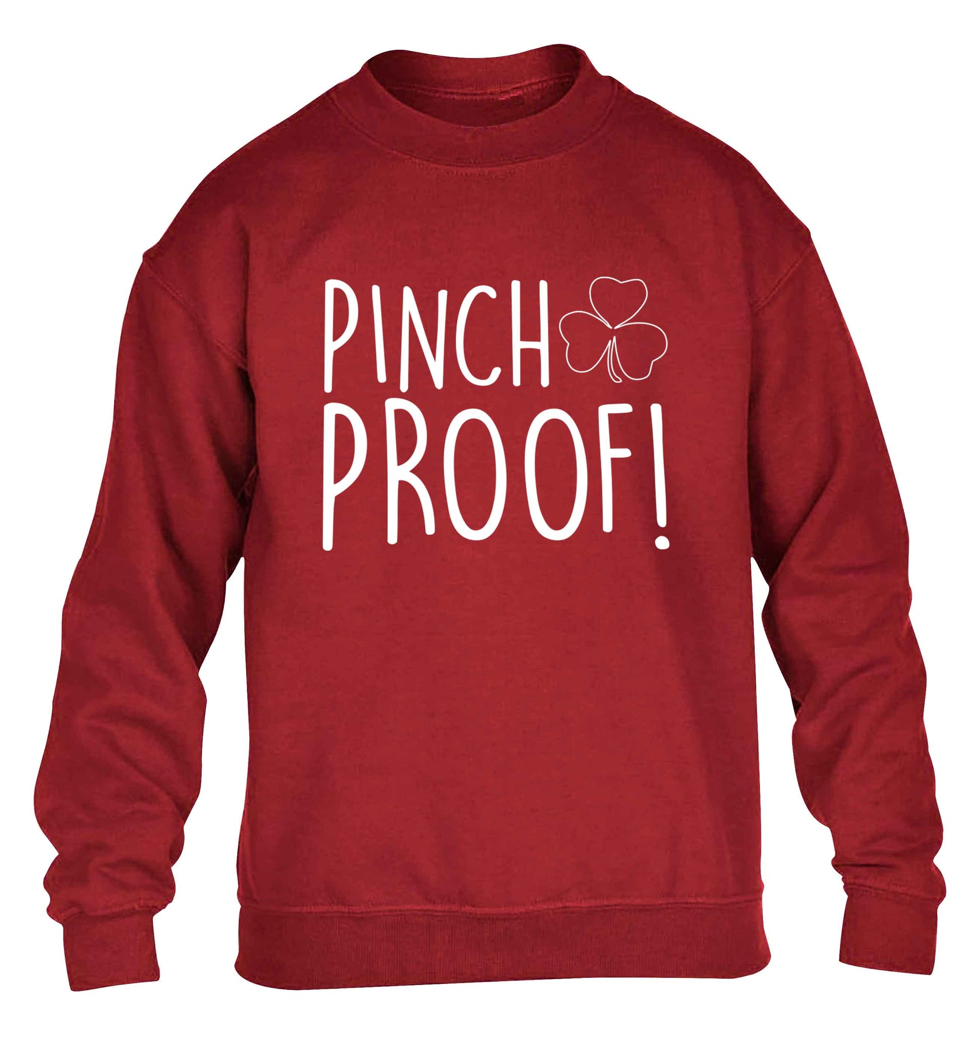 Pinch Proof children's grey sweater 12-13 Years