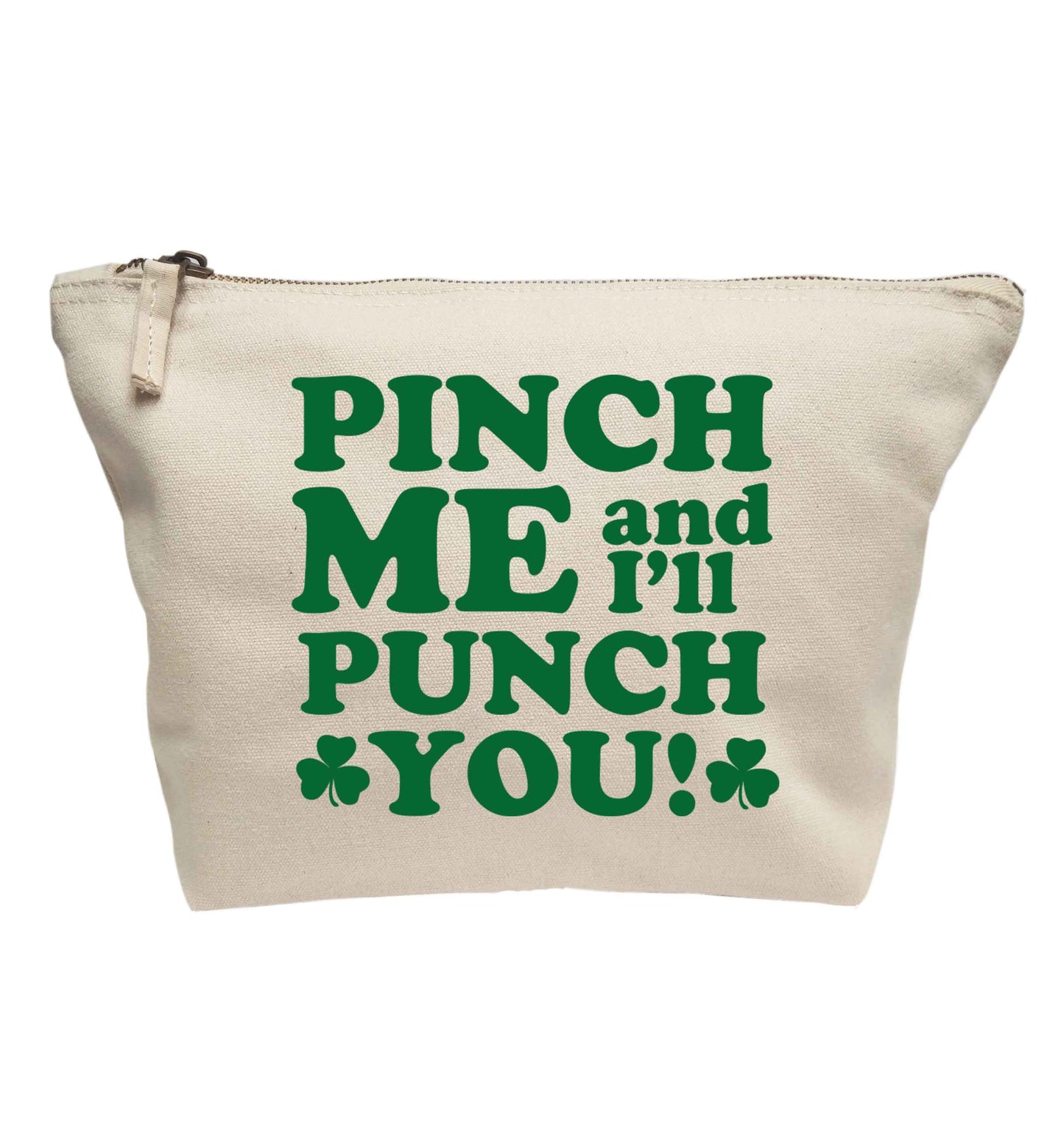 Pinch me and I'll punch you | Makeup / wash bag
