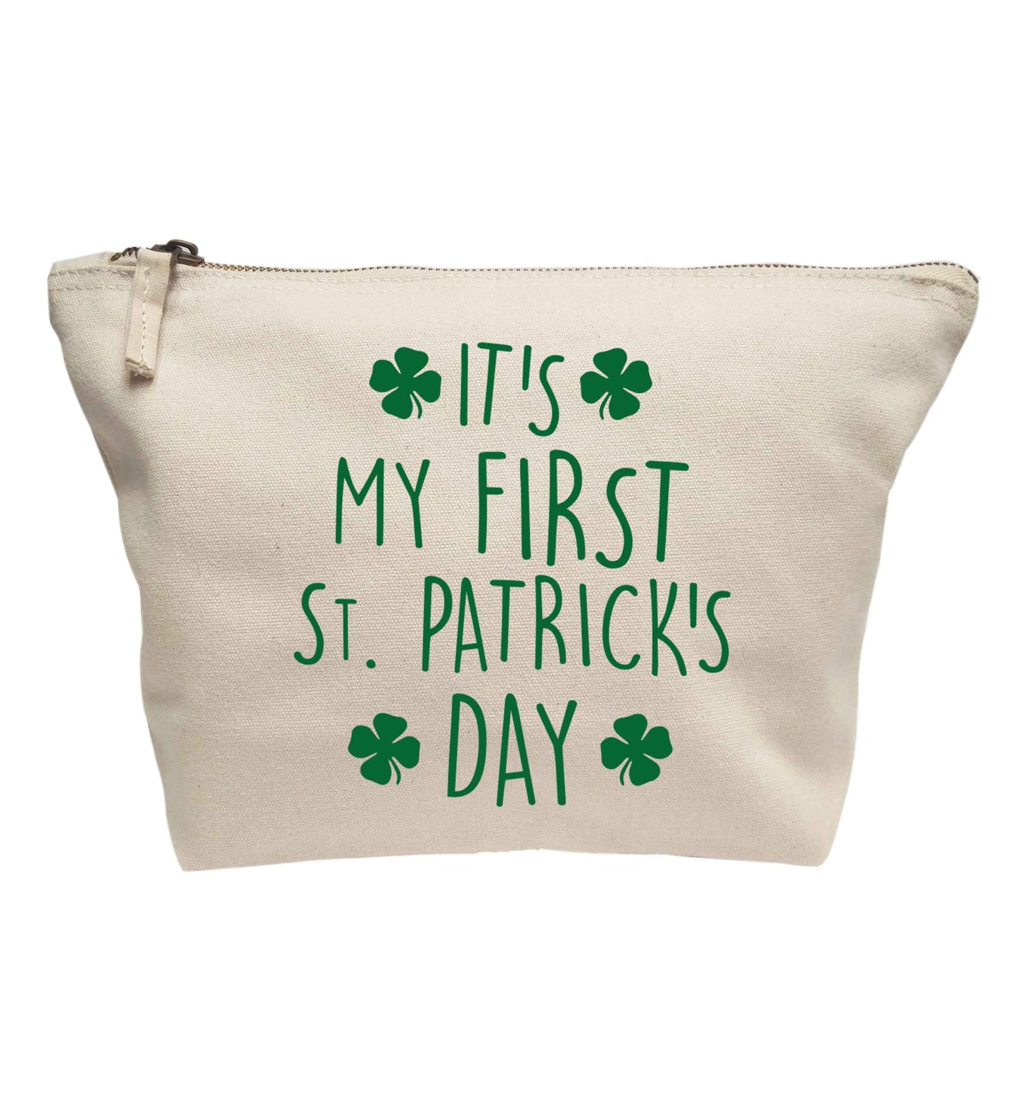 It's my first St.Patrick's day | Makeup / wash bag
