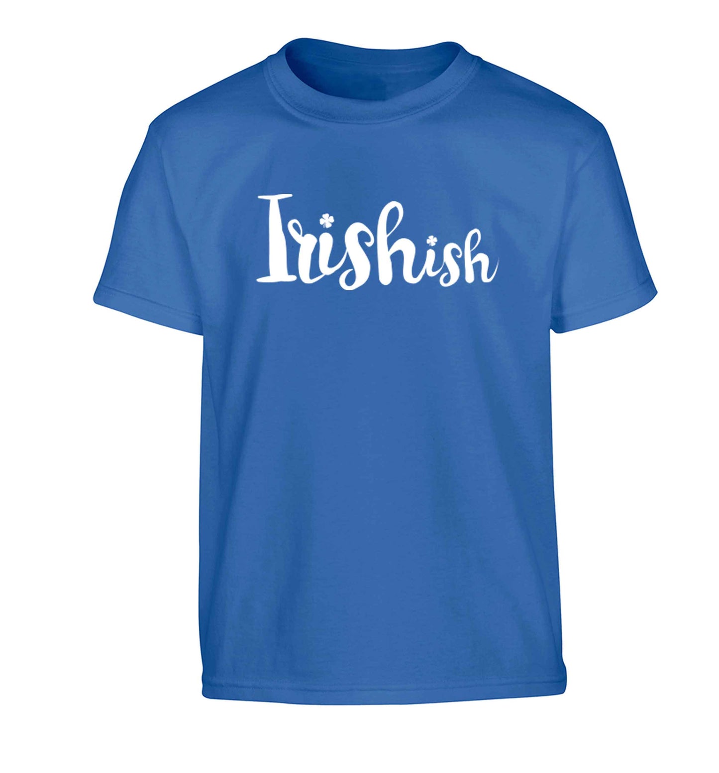 Irishish Children's blue Tshirt 12-13 Years