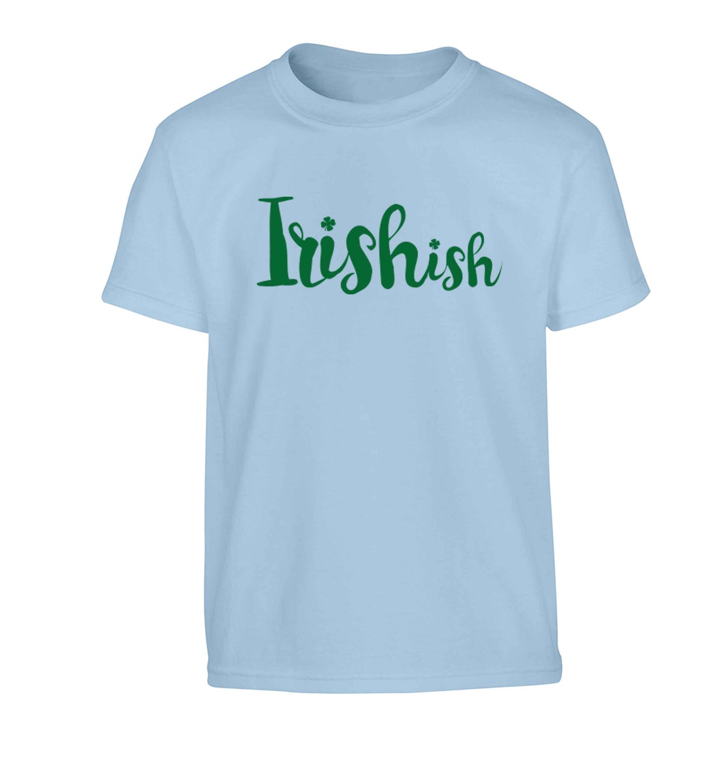 Irishish Children's light blue Tshirt 12-13 Years