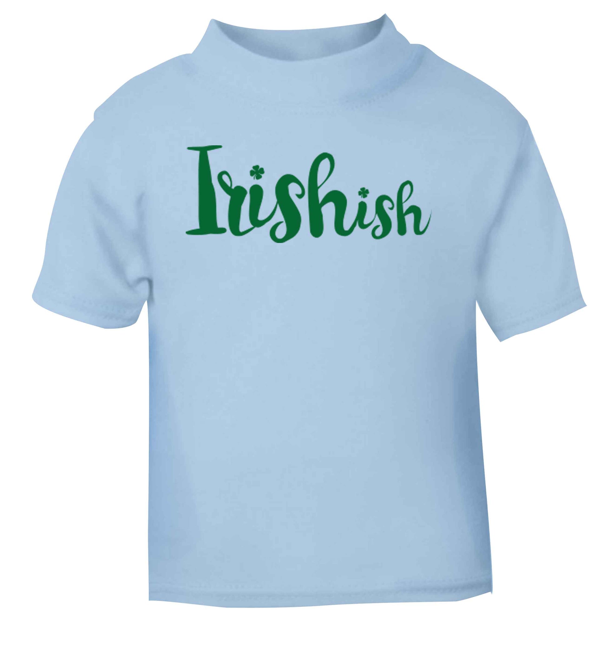 Irishish light blue baby toddler Tshirt 2 Years