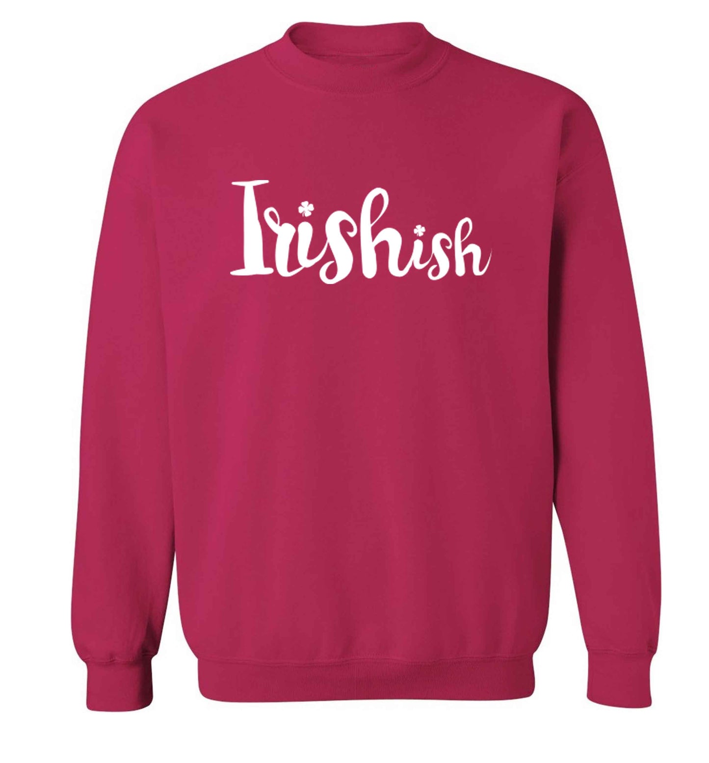 Irishish adult's unisex pink sweater 2XL