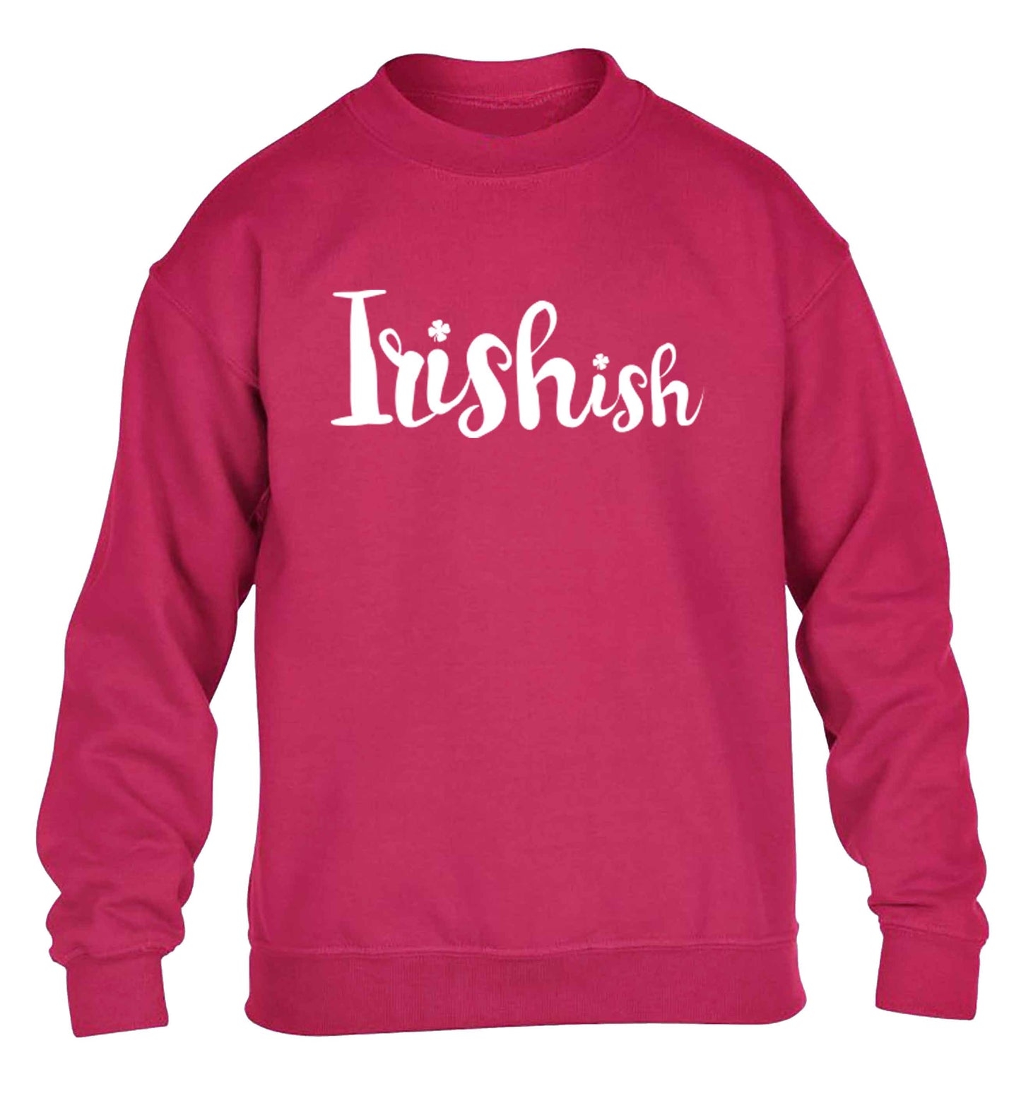 Irishish children's pink sweater 12-13 Years