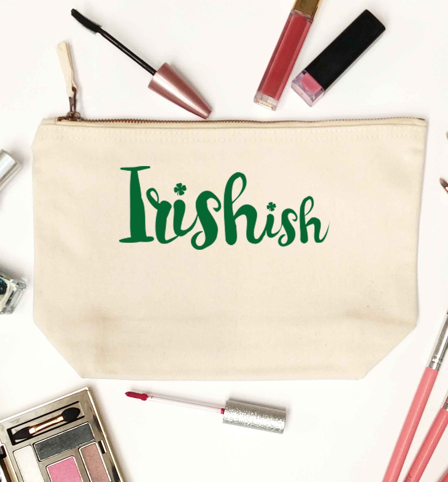 Irishish natural makeup bag