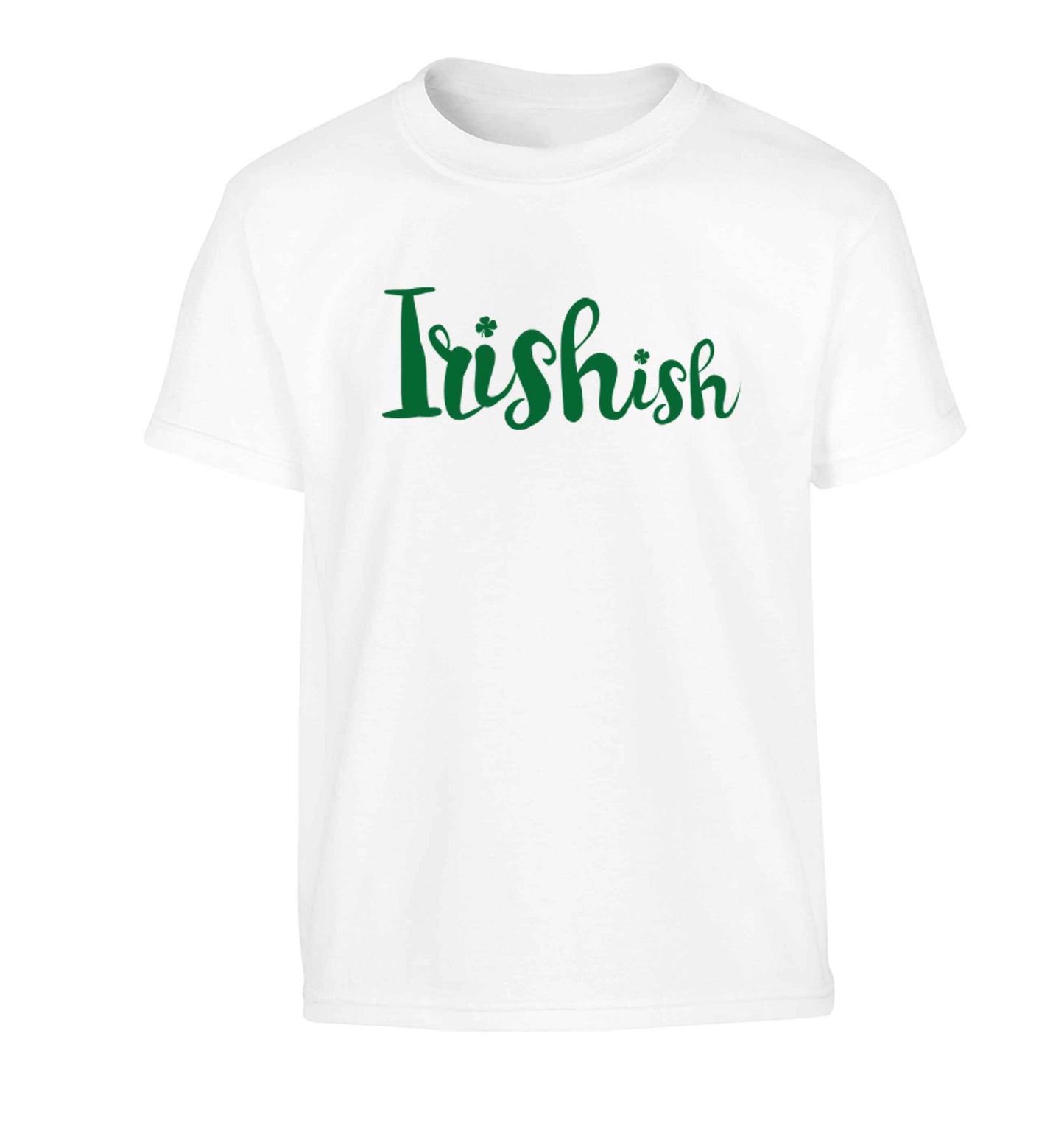 Irishish Children's white Tshirt 12-13 Years