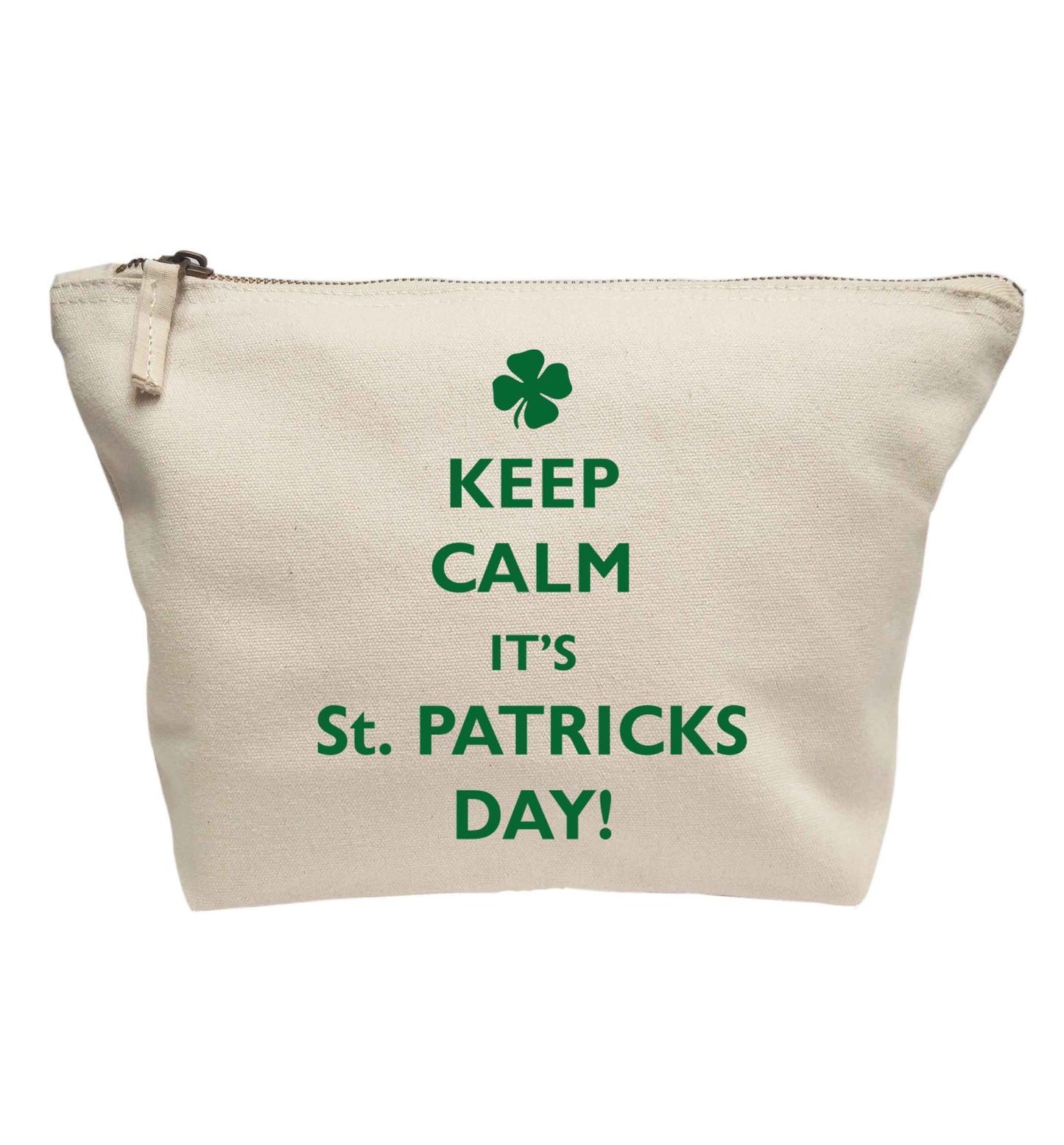 Keep calm it's St.Patricks day | Makeup / wash bag