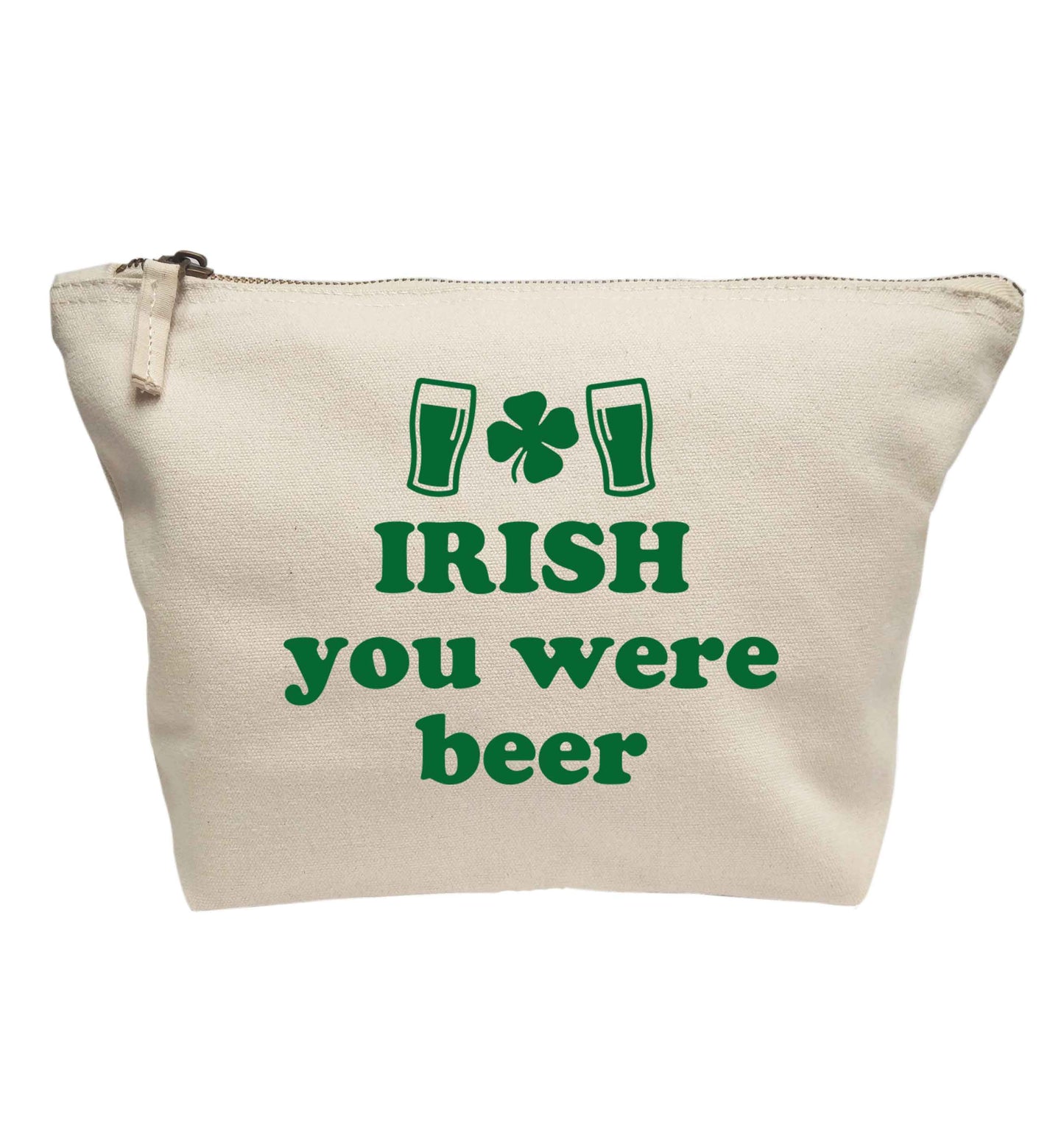 Irish you were beer | Makeup / wash bag