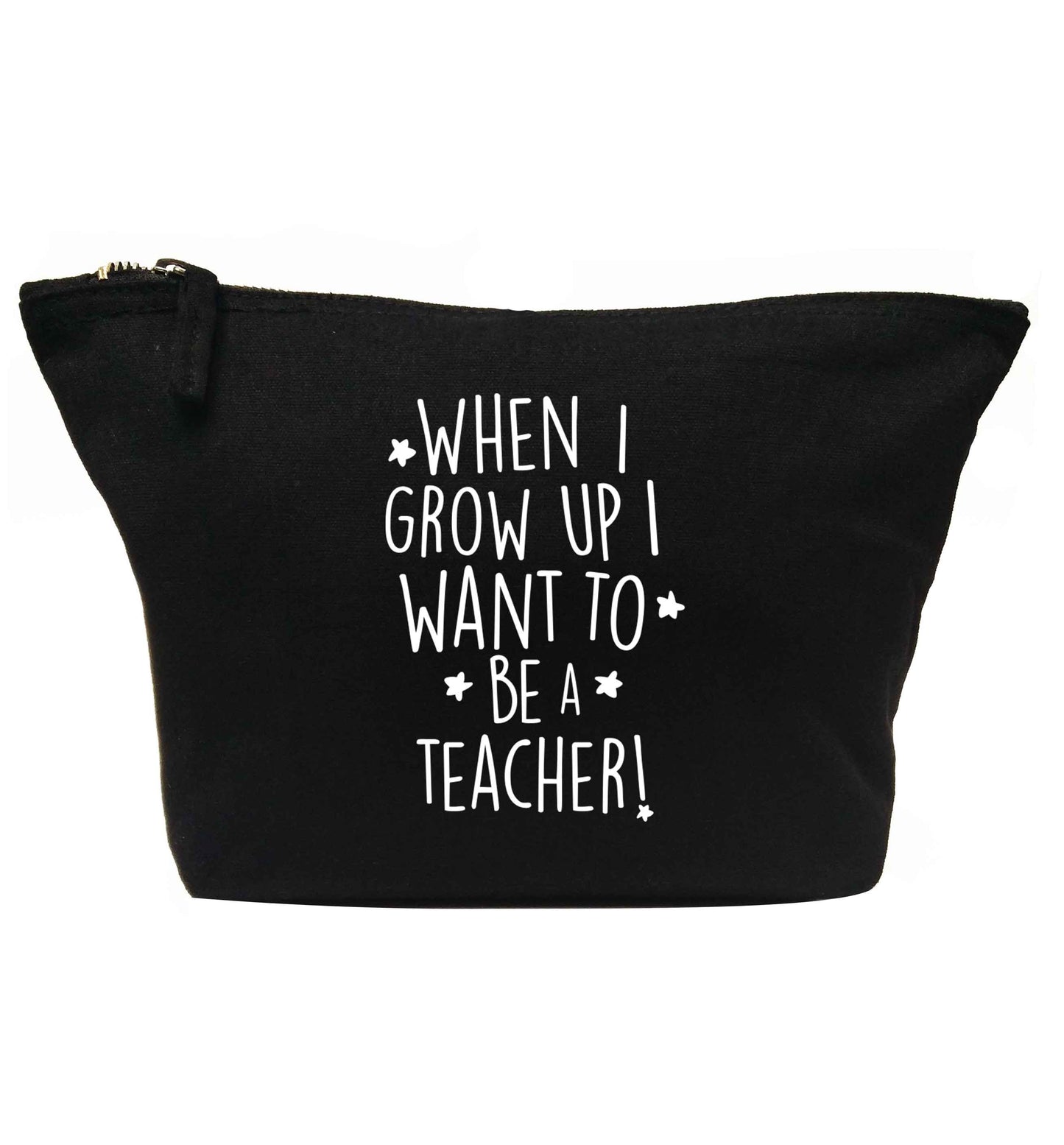 When I grow up I want to be a teacher | Makeup / wash bag