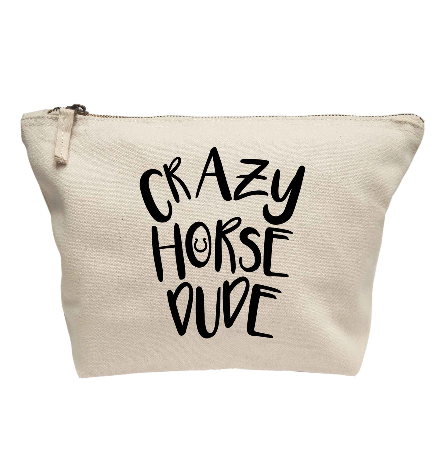 Crazy horse dude | Makeup / wash bag