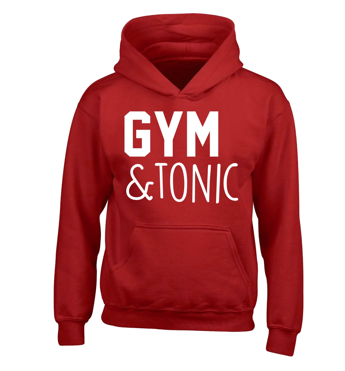 Gym and tonic children's red hoodie 12-14 Years