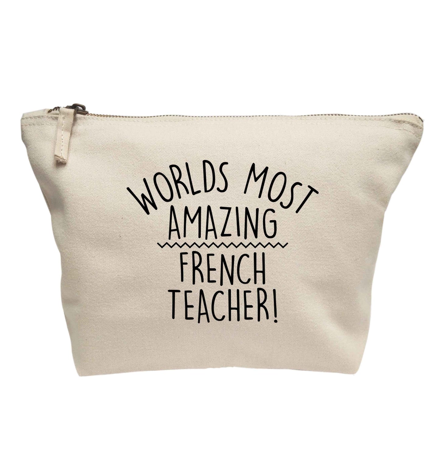 Worlds most amazing French teacher | Makeup / wash bag