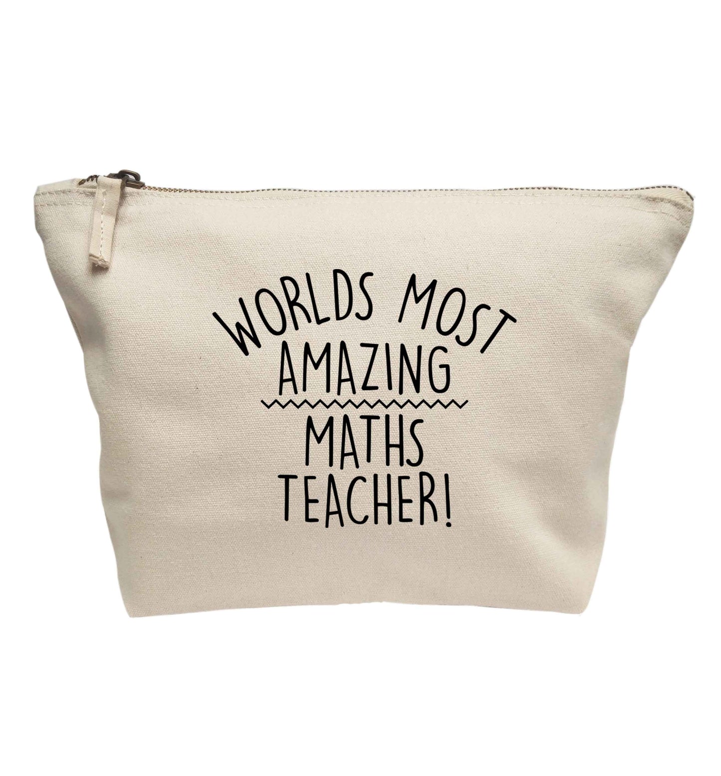 Worlds most amazing maths teacher | Makeup / wash bag