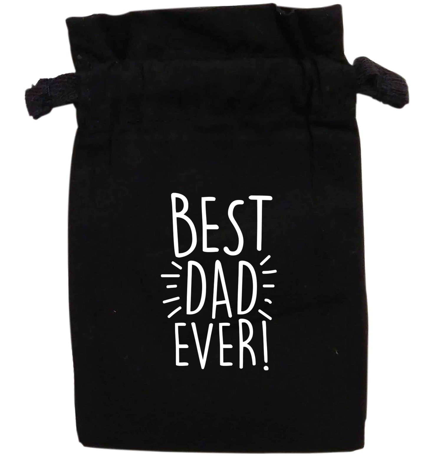 Best dad ever! | XS - L | Pouch / Drawstring bag / Sack | Organic Cotton | Bulk discounts available!