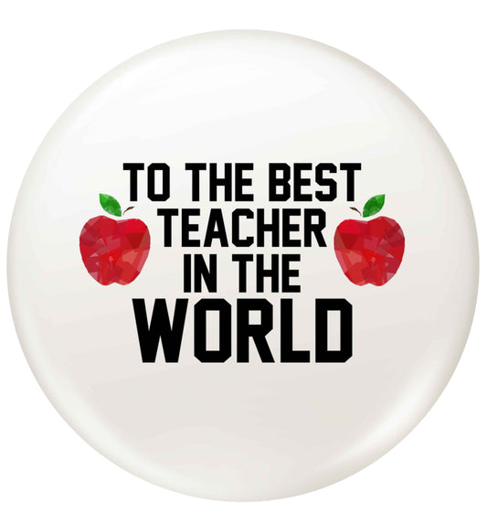 Thank you teacher for helping me bloom small 25mm Pin badge