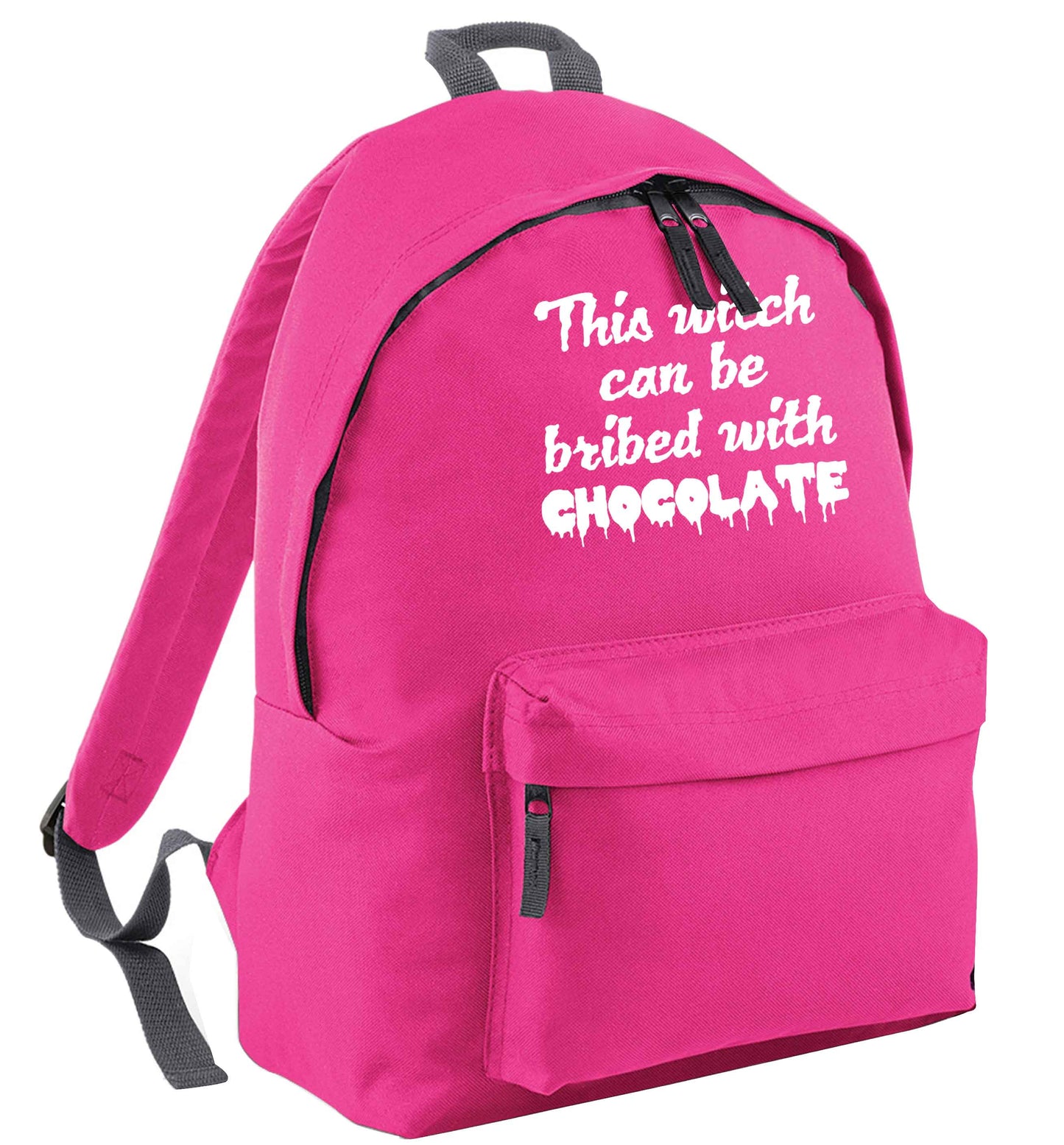 This witch can be bribed with chocolate | Children's backpack