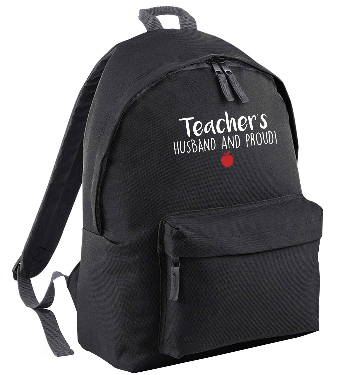 Teachers husband and proud | Adults backpack