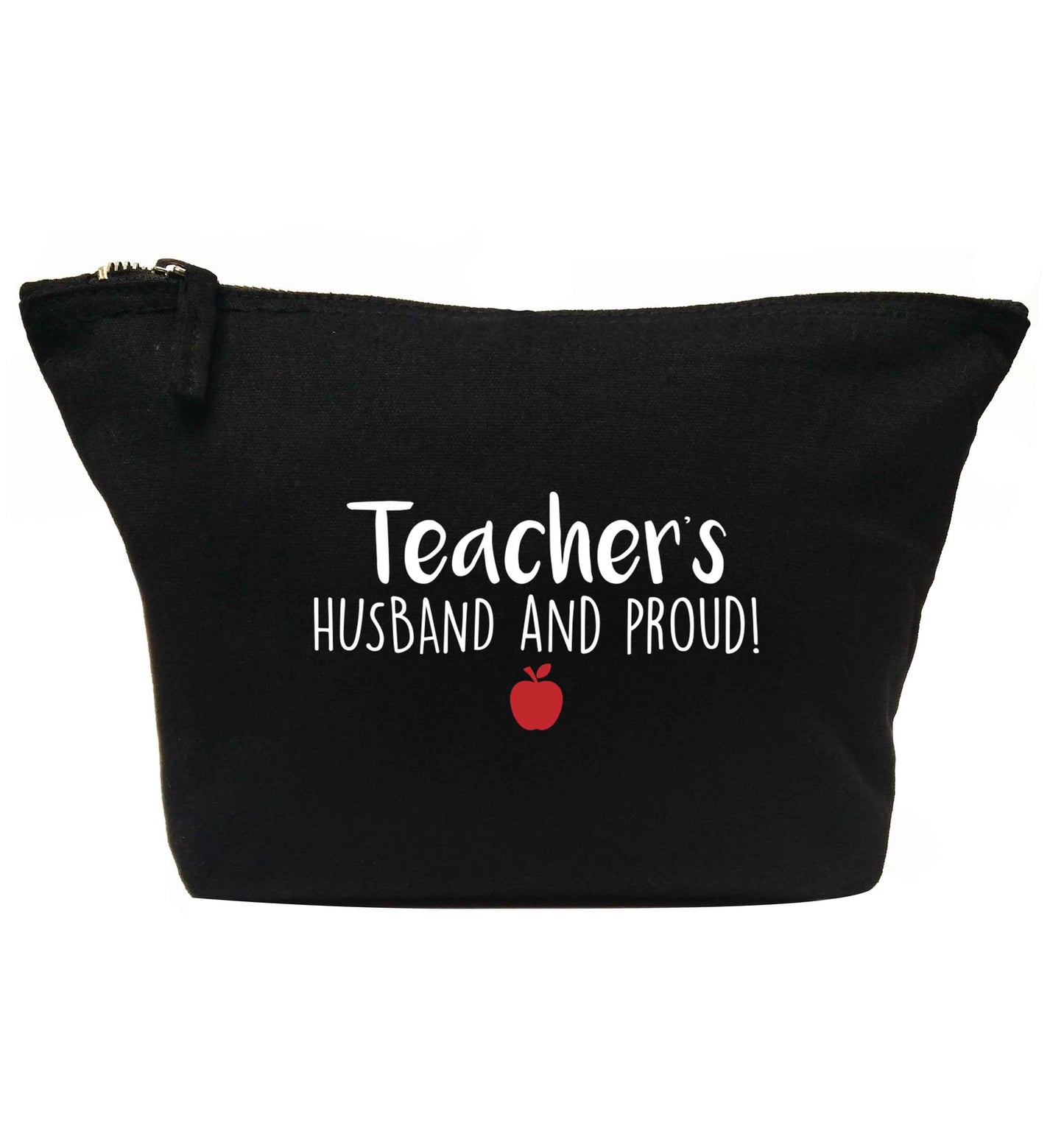 Teachers husband and proud | Makeup / wash bag