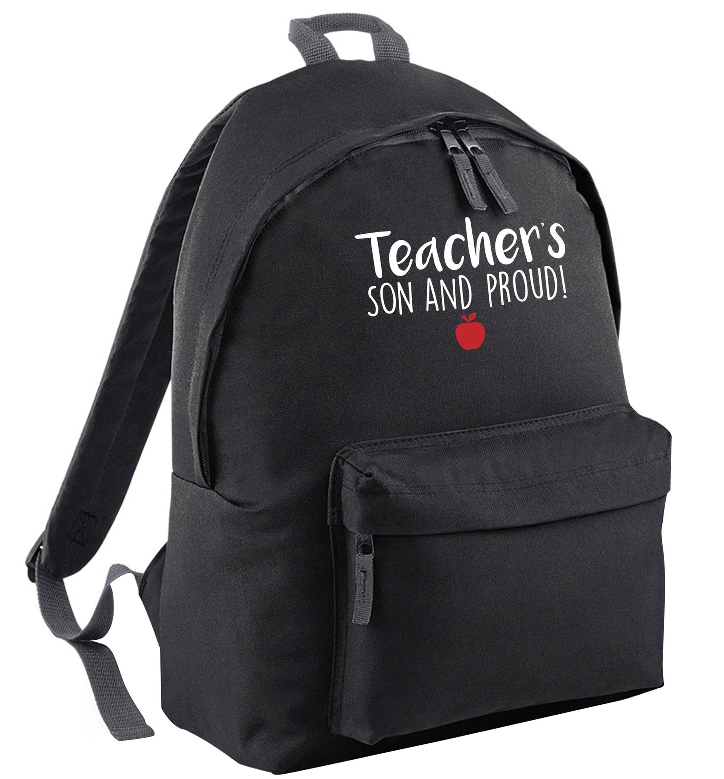 Teachers son and proud | Adults backpack