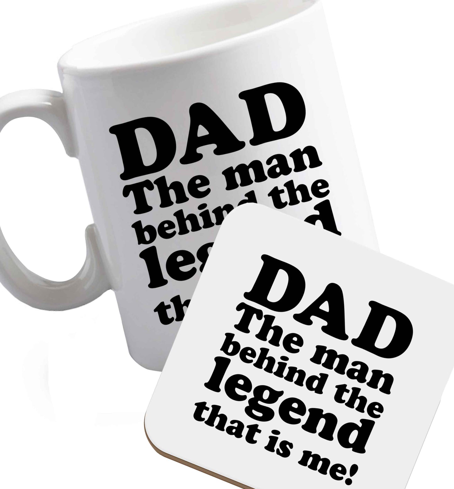 Dad the man behind the legend that is me | Ceramic Mug