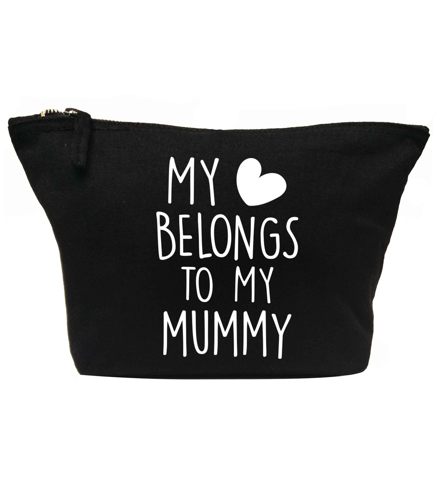 My heart belongs to my mummy | Makeup / wash bag