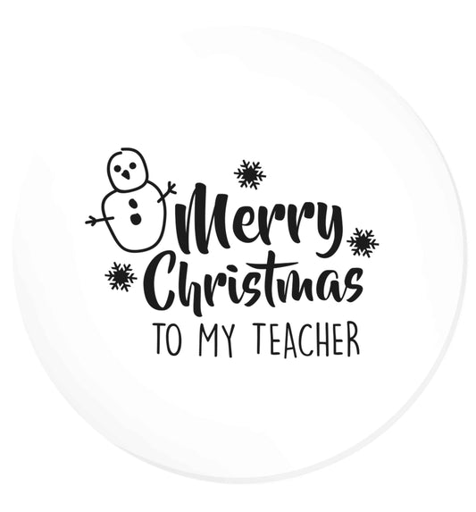 Merry christmas to my teacher | Magnet