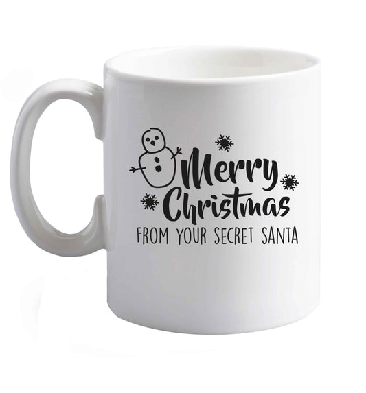 10 oz Favourite Type Pan Pancake ceramic mug right handed