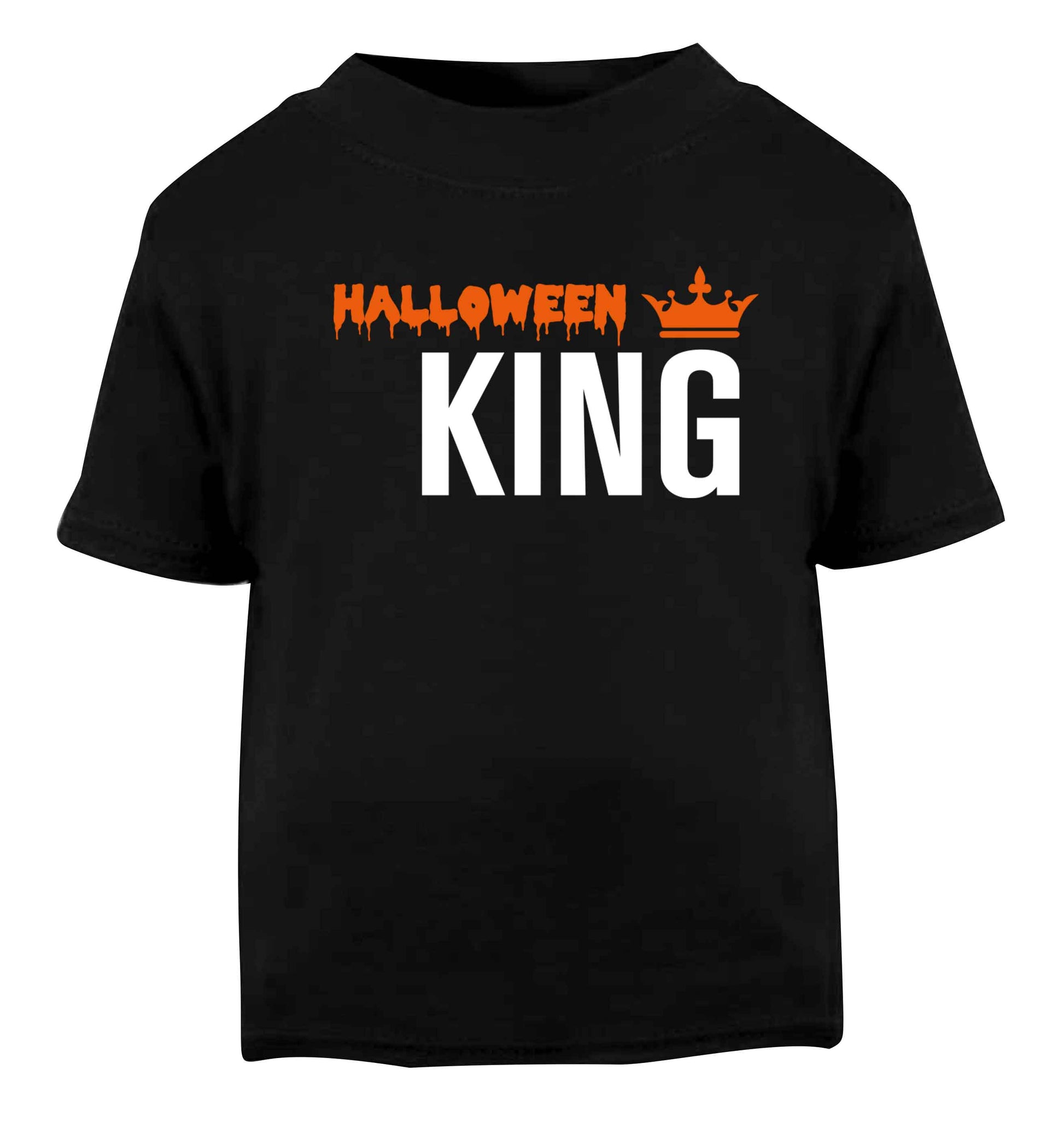 Halloween king Black baby toddler Tshirt 2 years