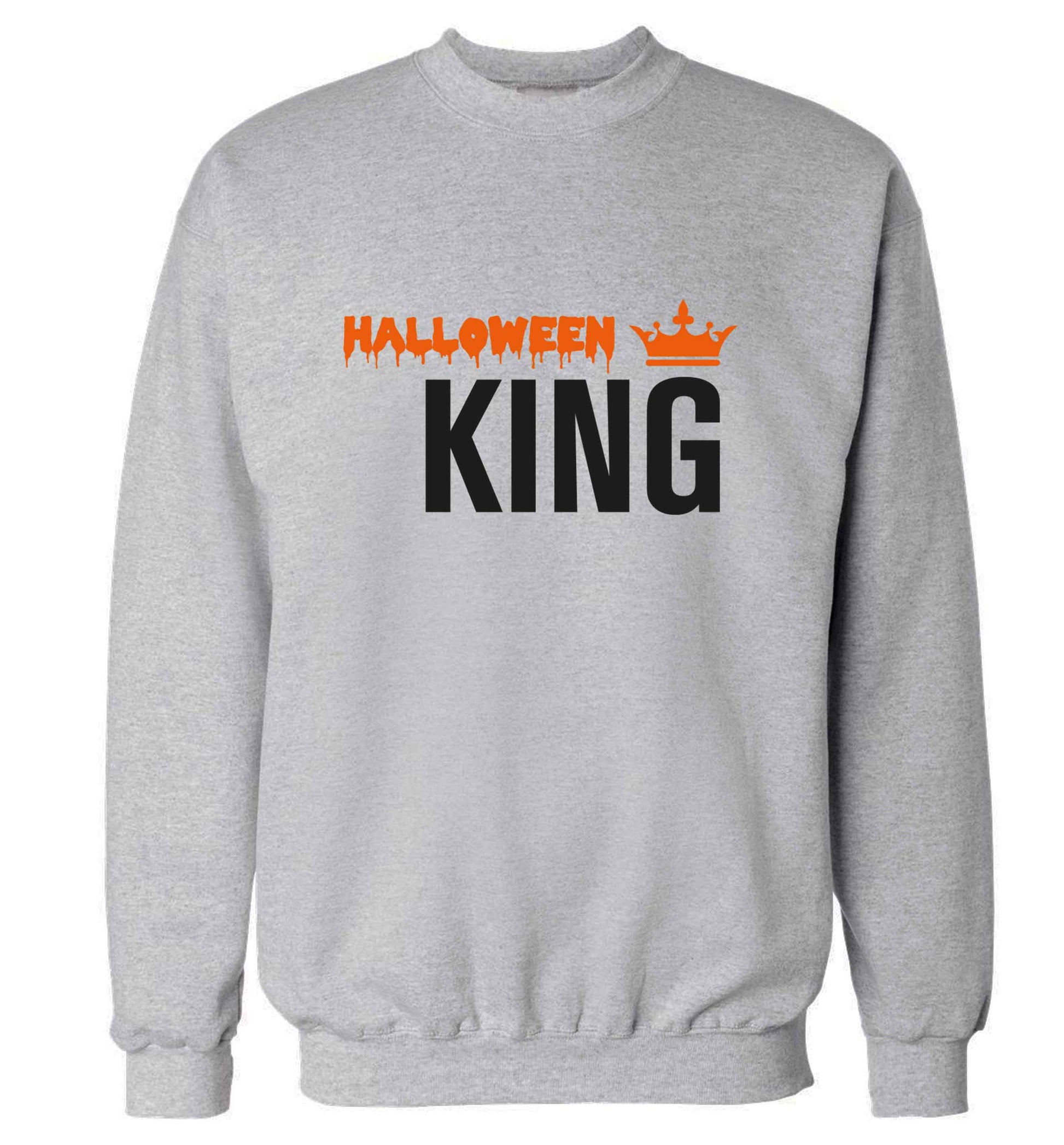 Halloween king adult's unisex grey sweater 2XL