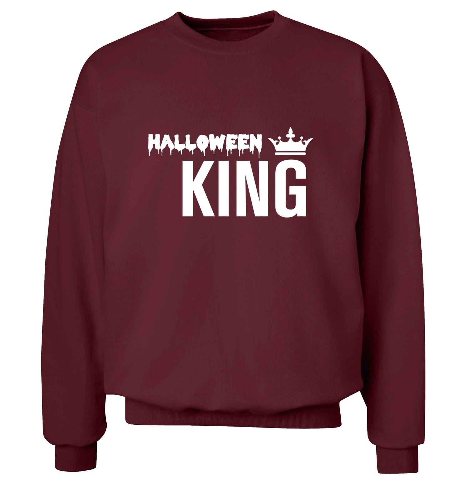 Halloween king adult's unisex maroon sweater 2XL