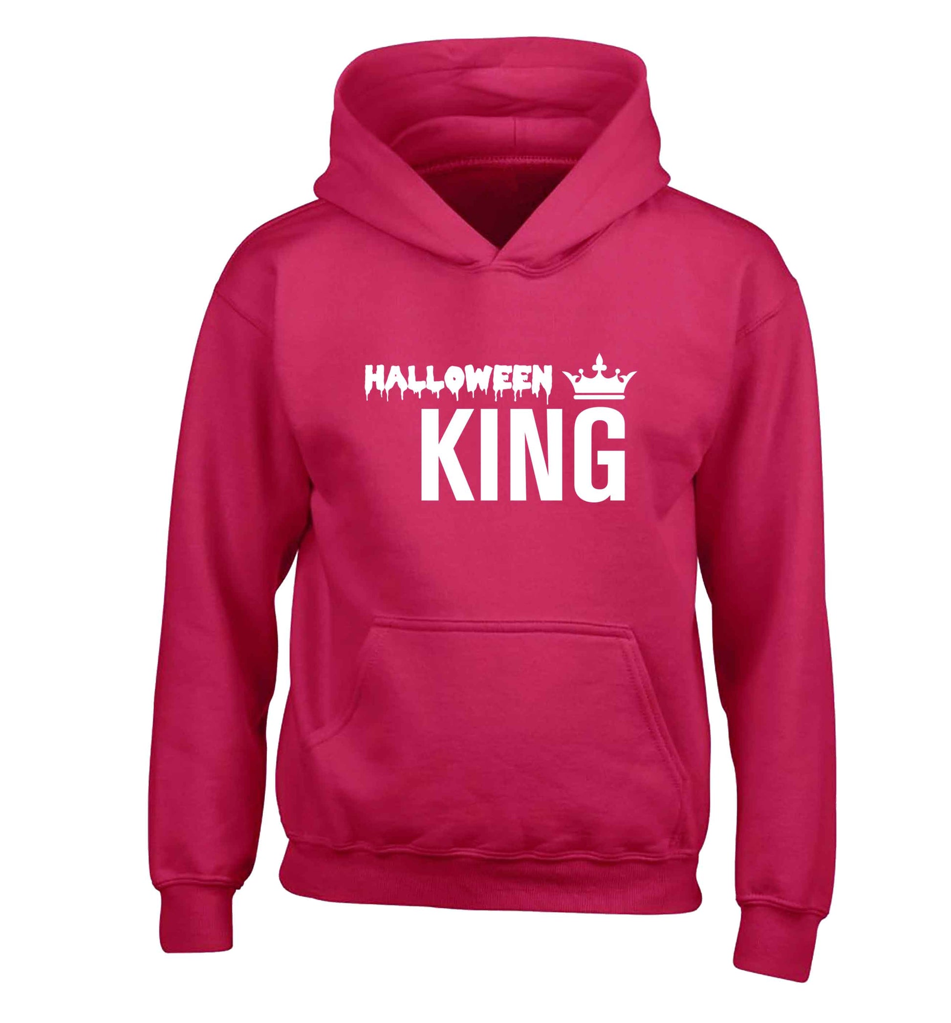 Halloween king children's pink hoodie 12-13 Years
