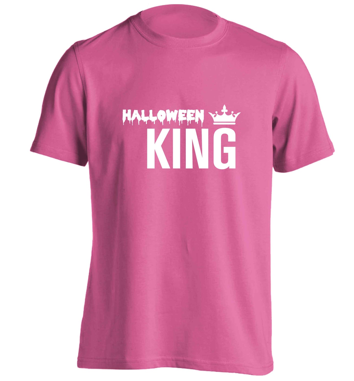 Halloween king adults unisex pink Tshirt 2XL