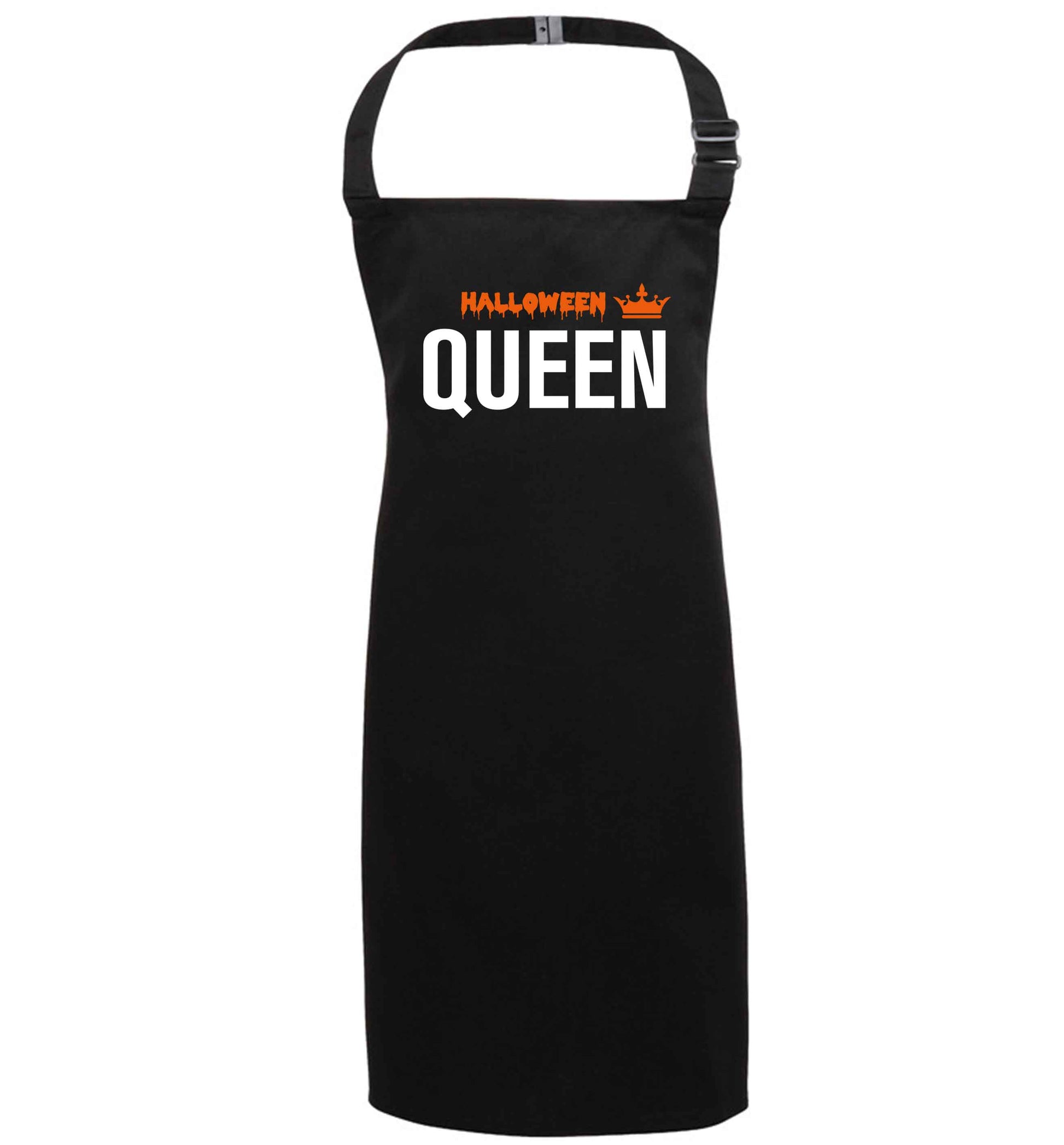 Halloween queen black apron 7-10 years