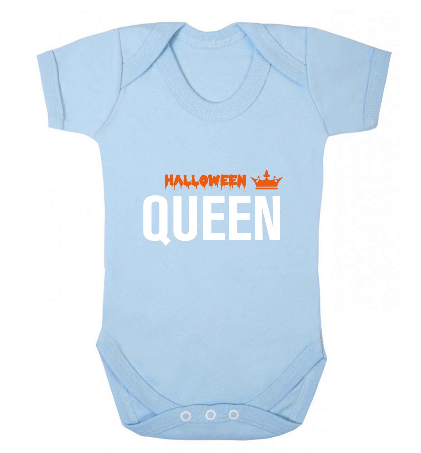 Halloween queen baby vest pale blue 18-24 months